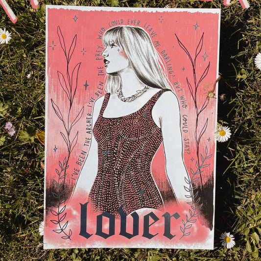 Taylor Swift 'The Archer' Lover A4 Holographic Print