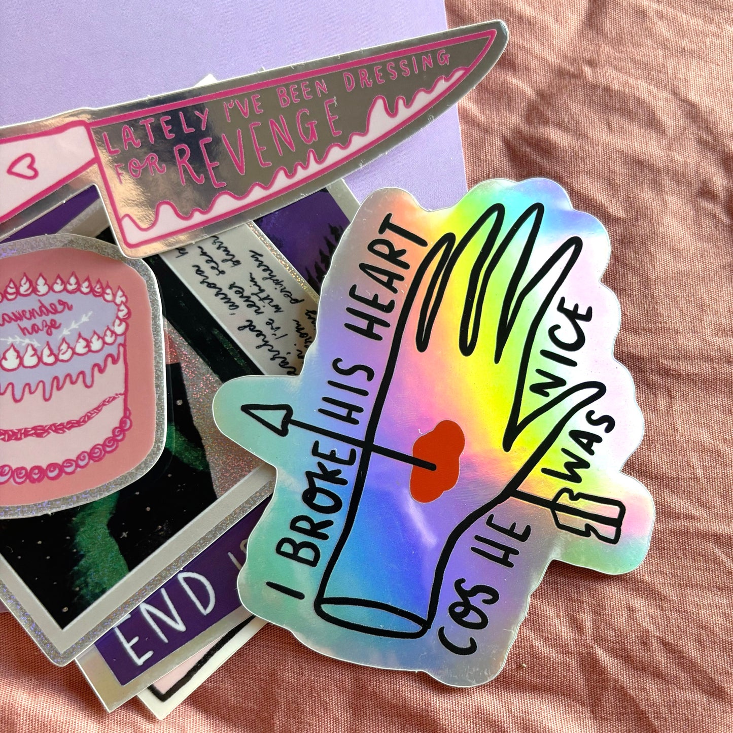 Taylor Swift Midnights sticker pack