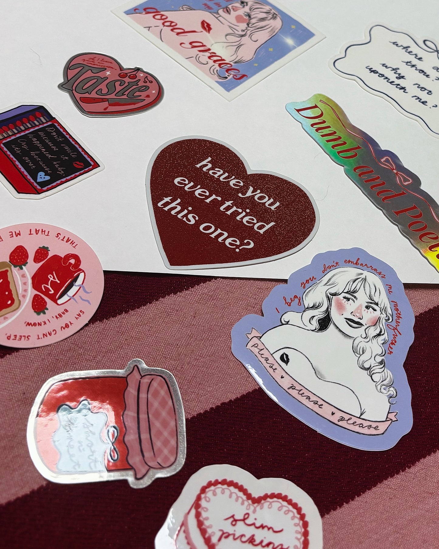 Sabrina Carpenter Short n' Sweet Sticker Pack