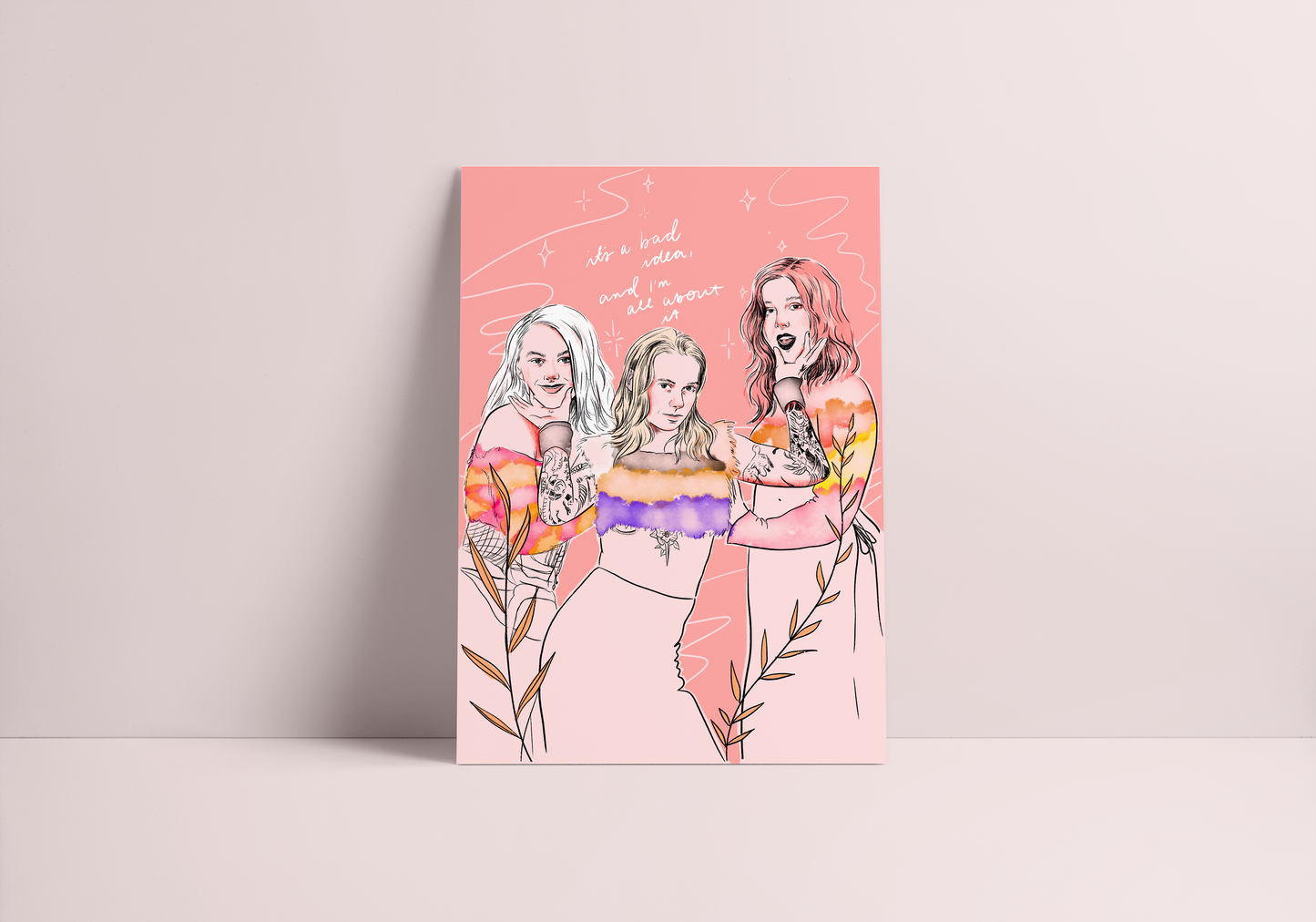 boygenius A4 Art Print