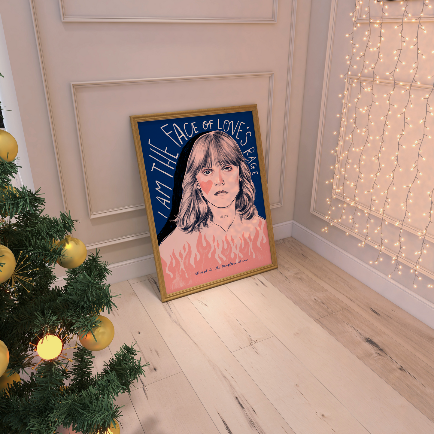 Ethel Cain 'Blessed be' A4 Art Print