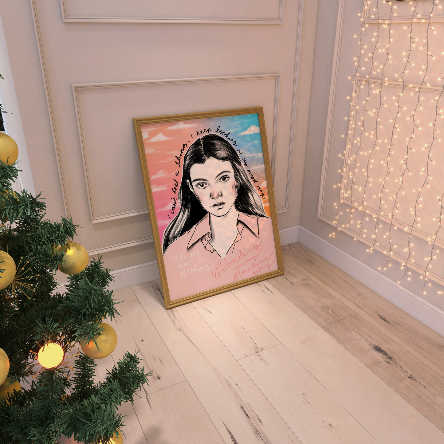 Lorde - Mood Ring - A4 Art Print