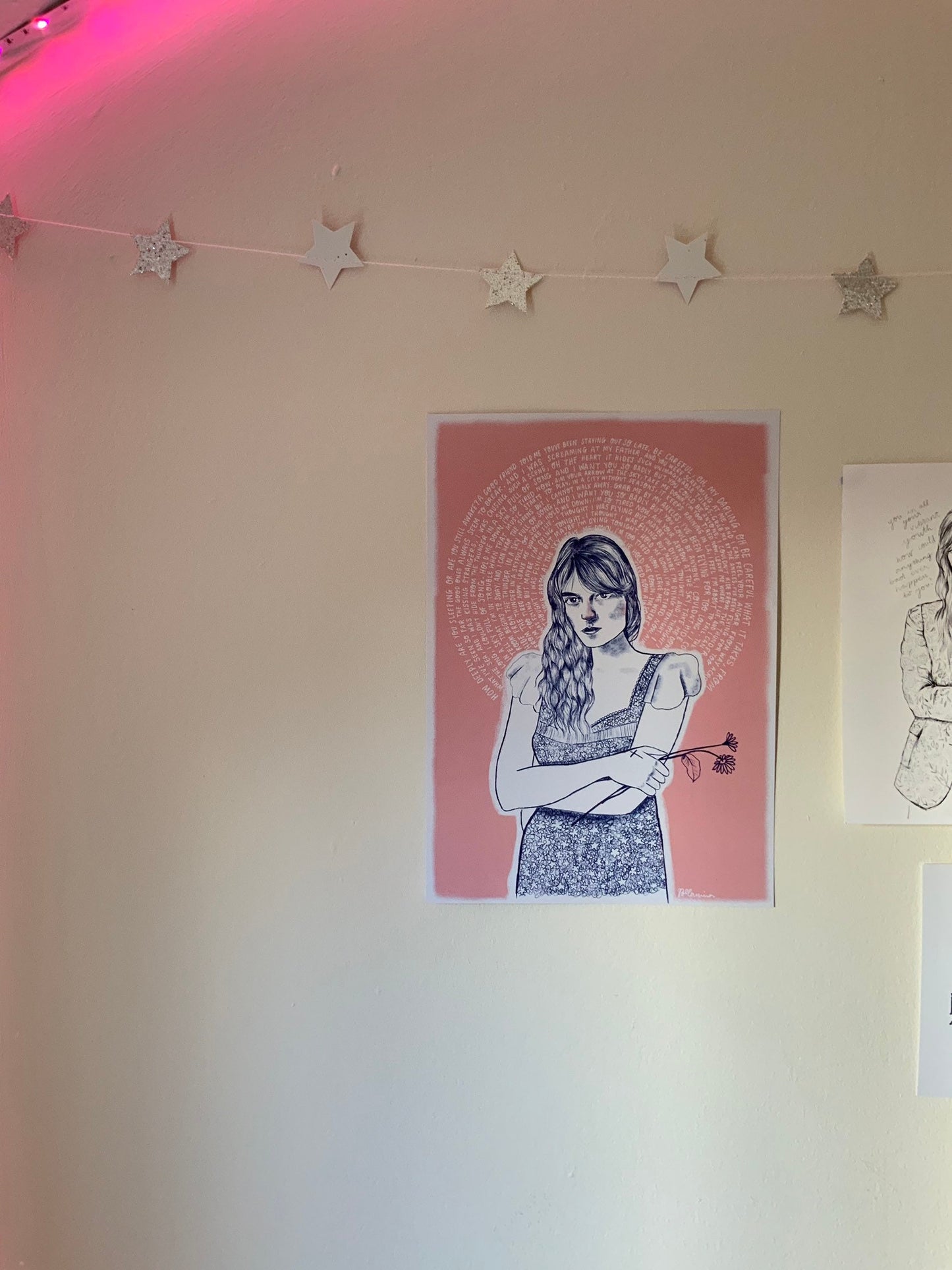 florence and the machine a4 print - sky full of song