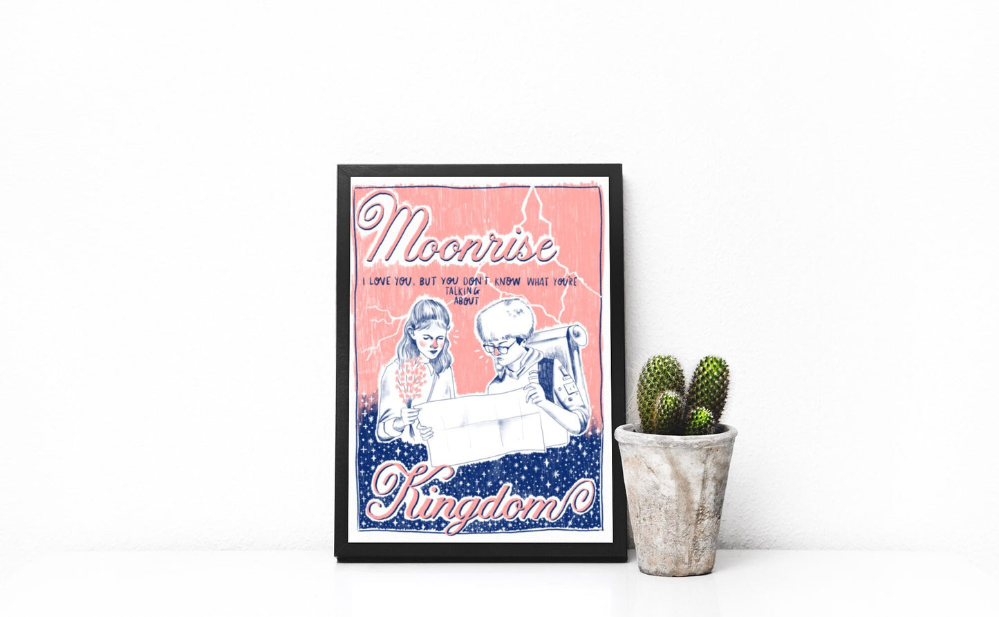 Moonrise Kingdom A4 art print