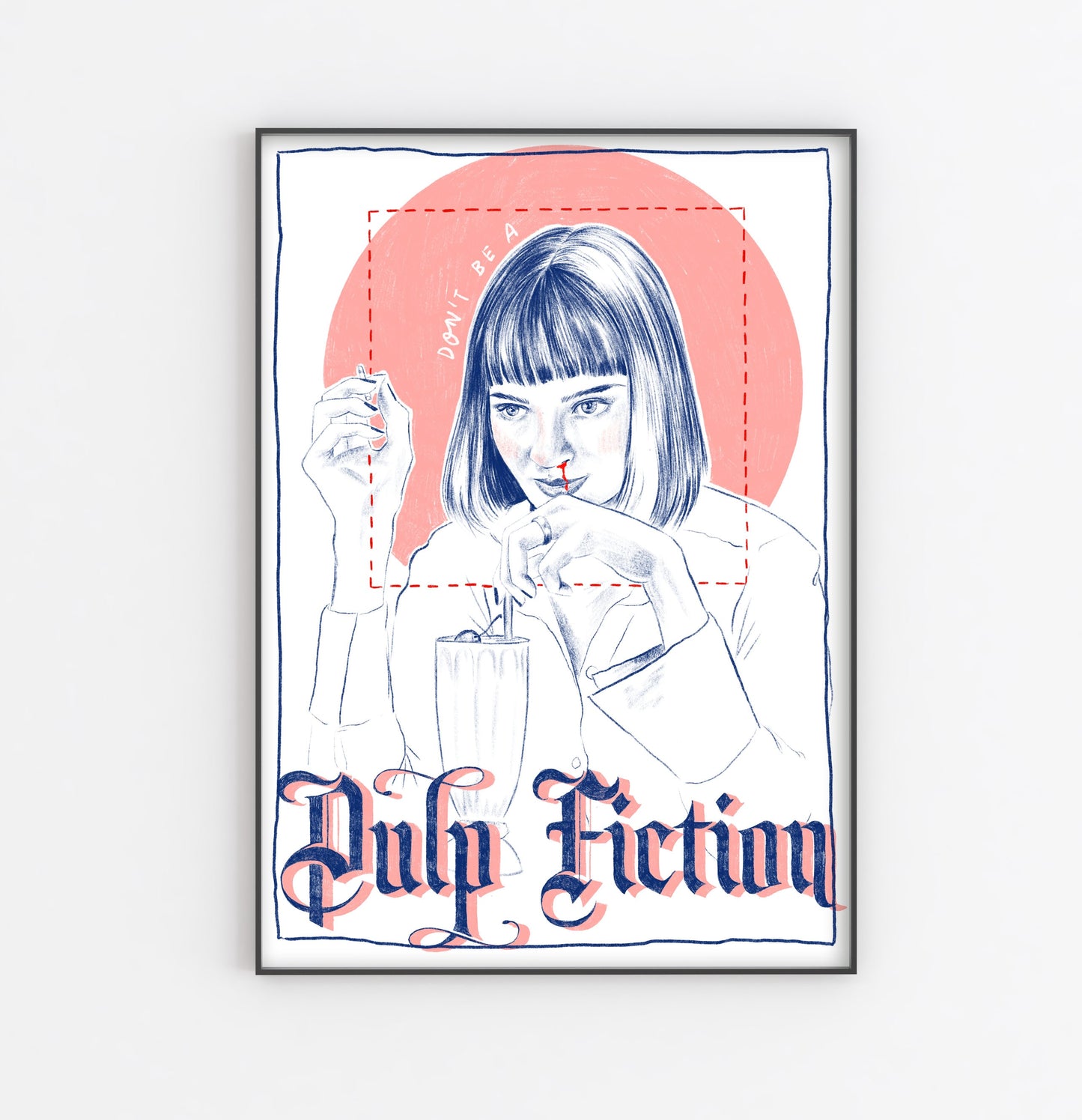 Pulp Fiction A4 Art Print