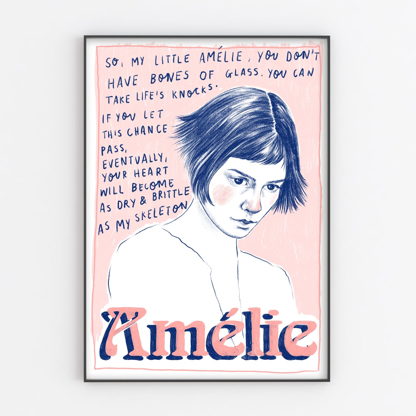 Amélie A4 Art Print