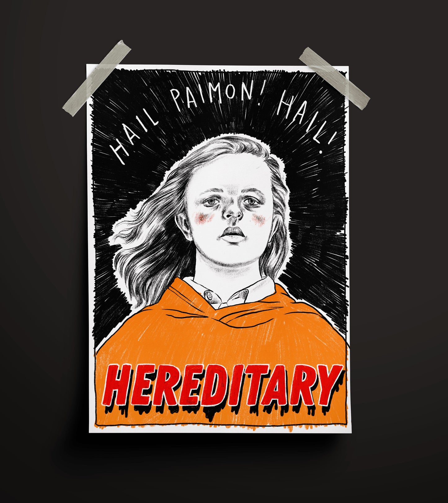 Hereditary A4 Art Print