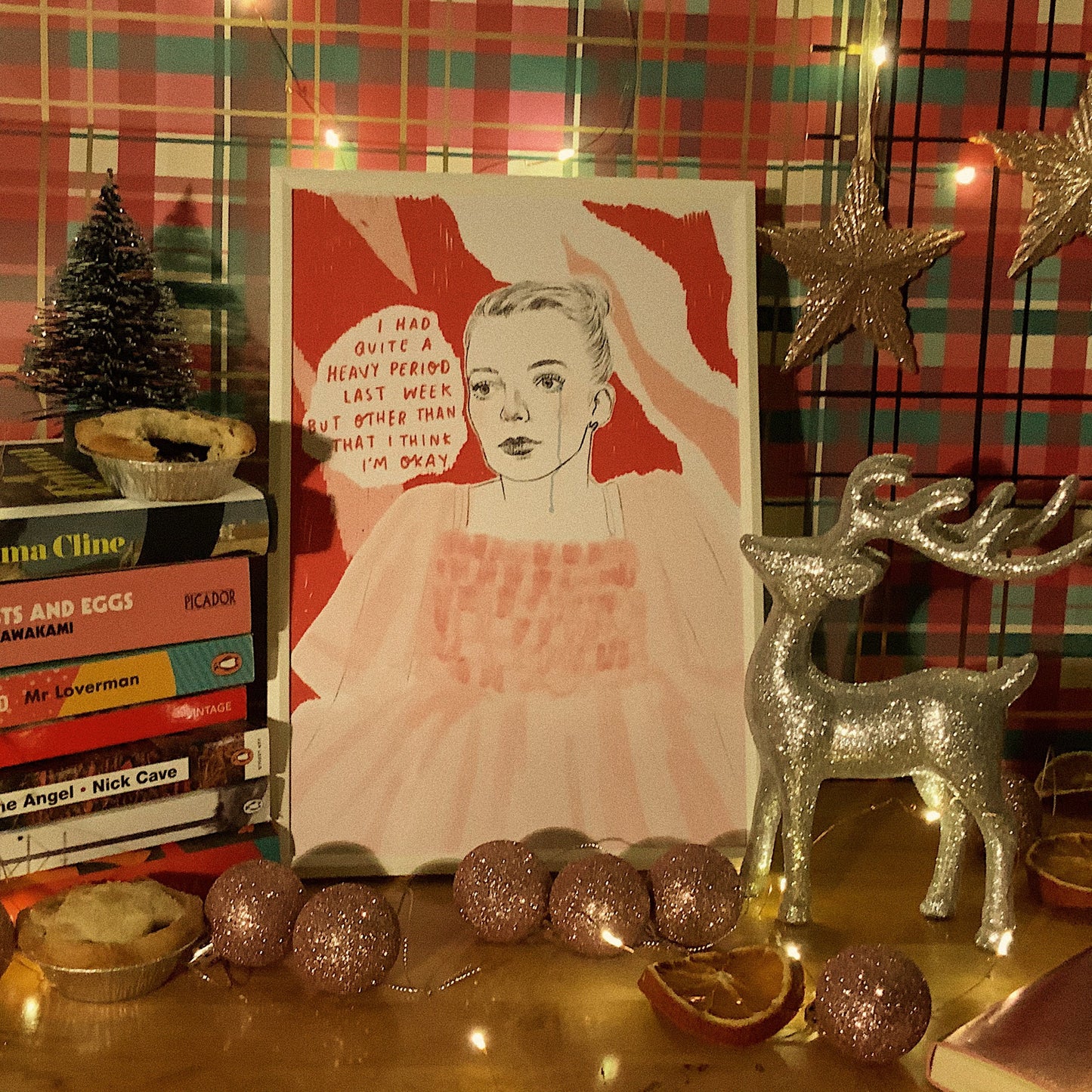 Killing Eve A4 print - Villanelle's Period