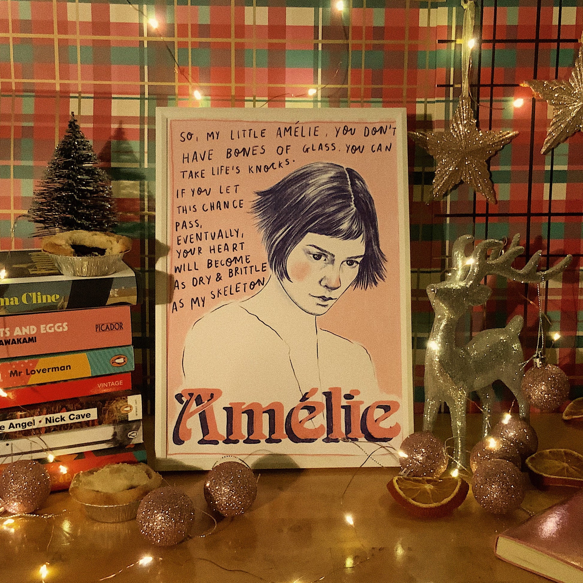 Amélie A4 Art Print