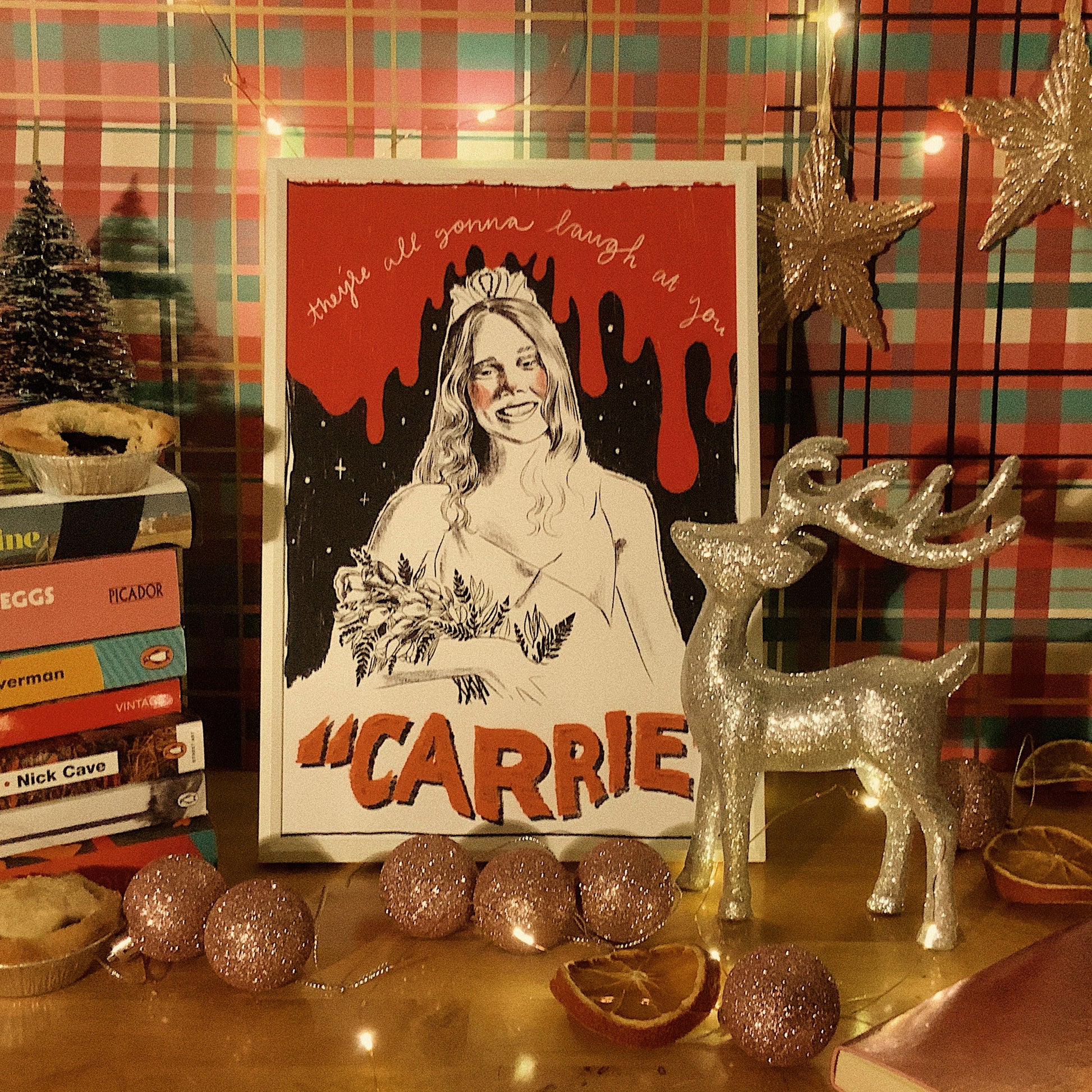 Carrie A4 Art Print