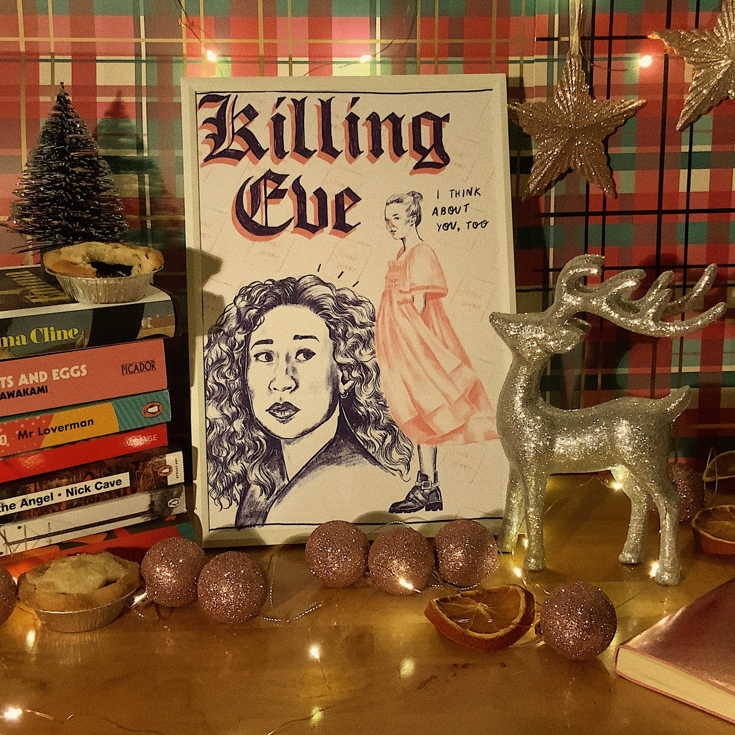 Killing Eve A4 art print