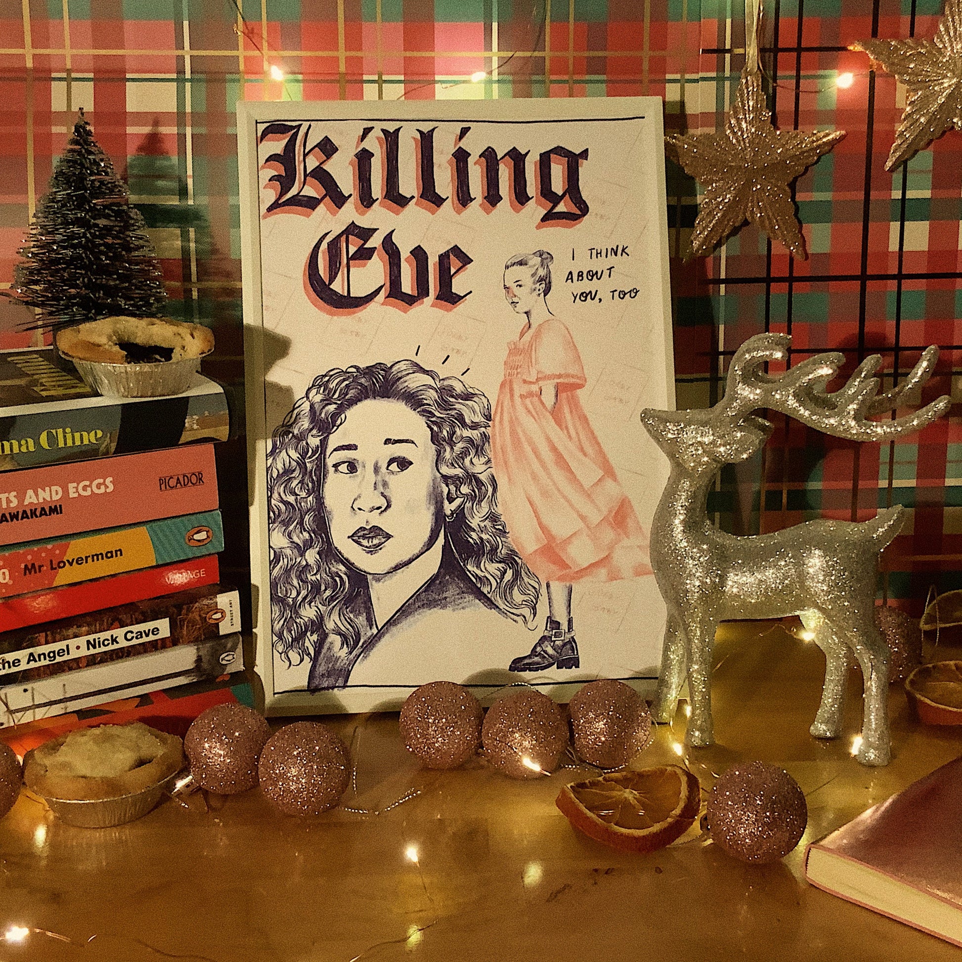 Killing Eve A4 art print