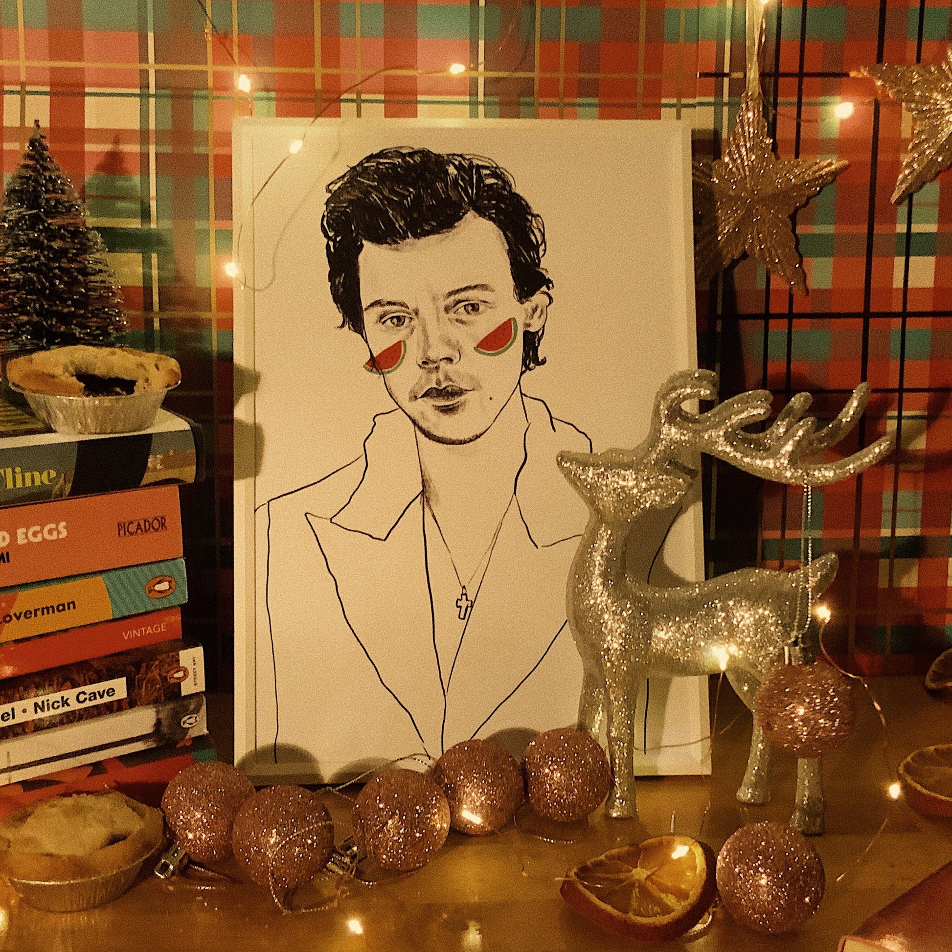 Watermelon Sugar Harry Styles A4 Print