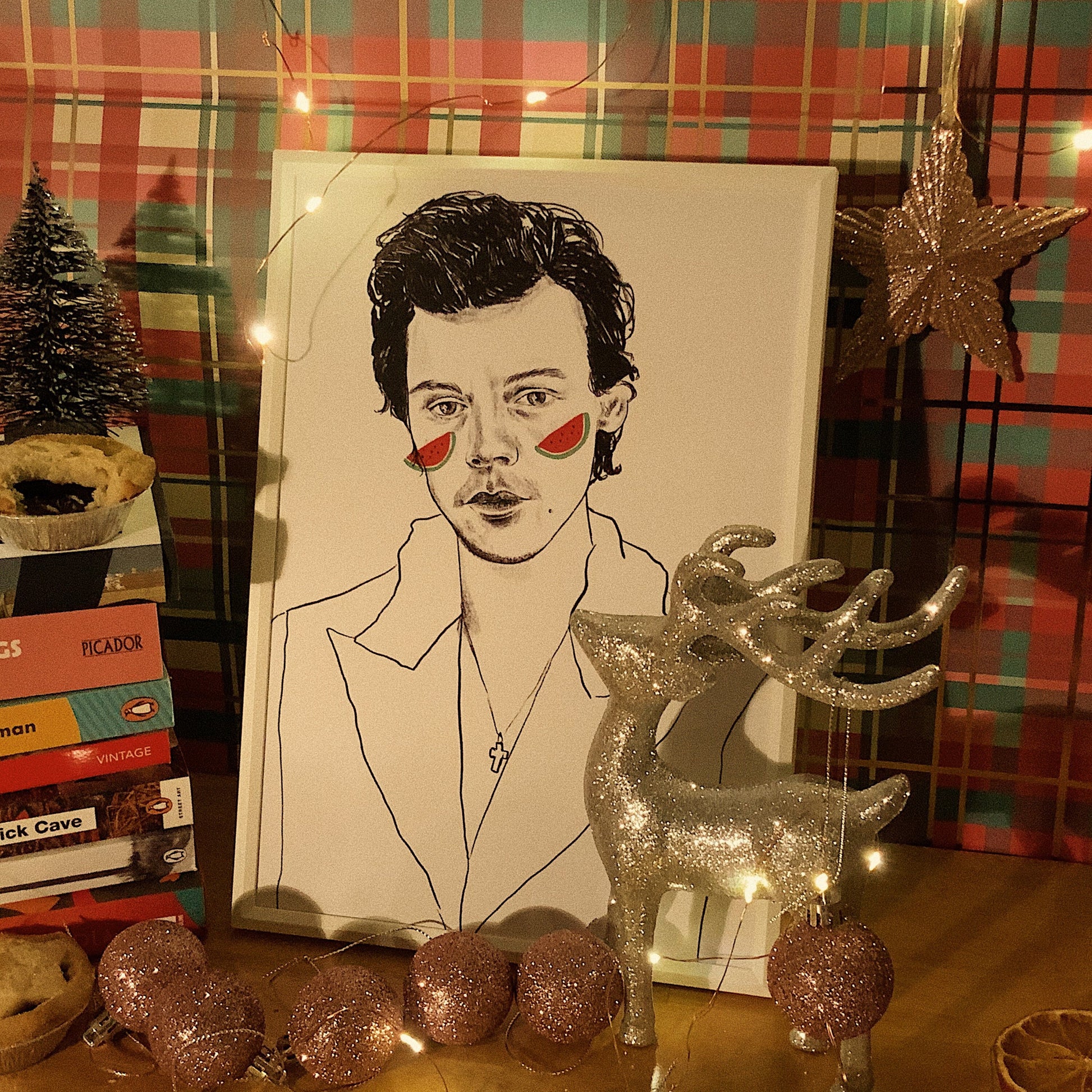 Watermelon Sugar Harry Styles A4 Print