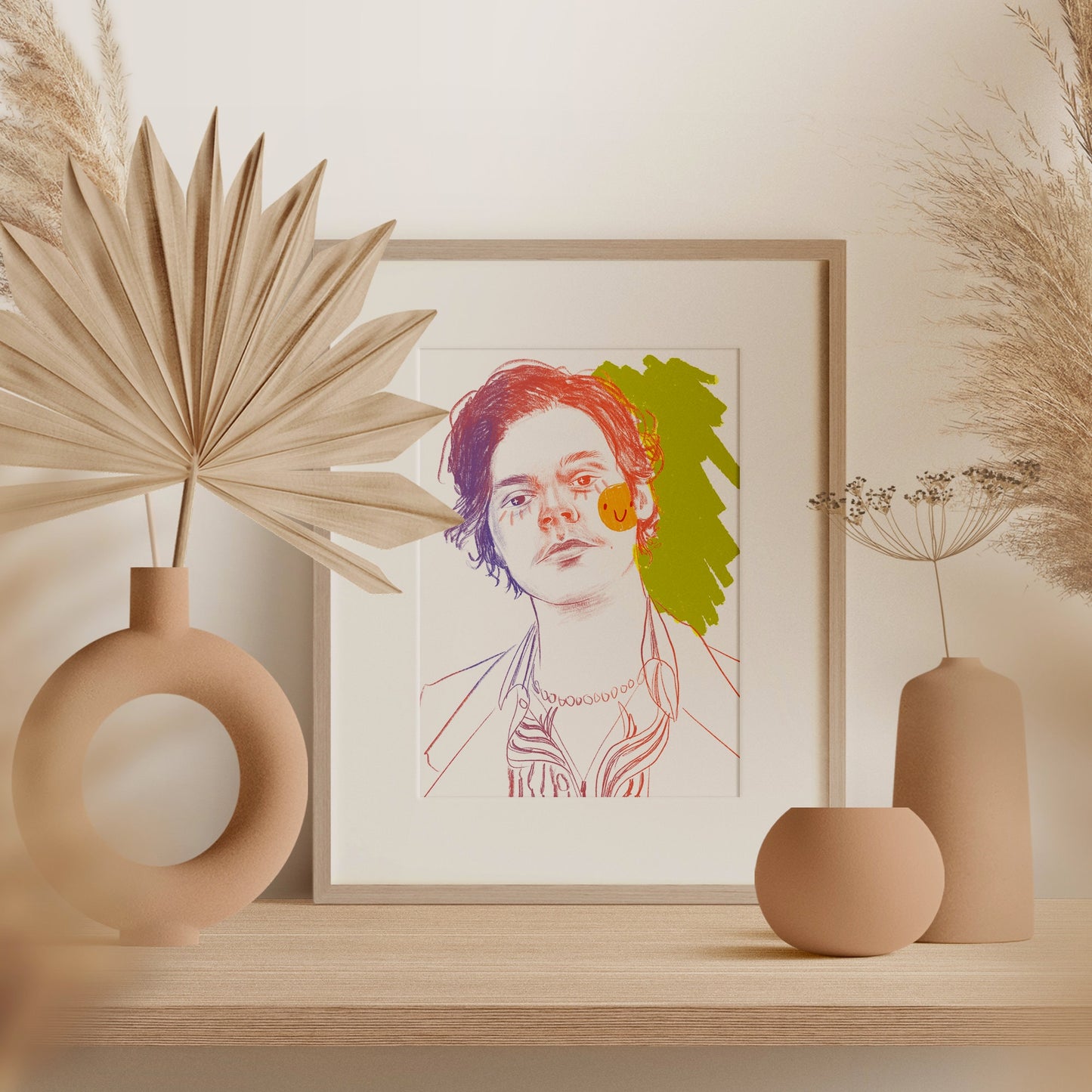 Harry Styles A4 Art Print