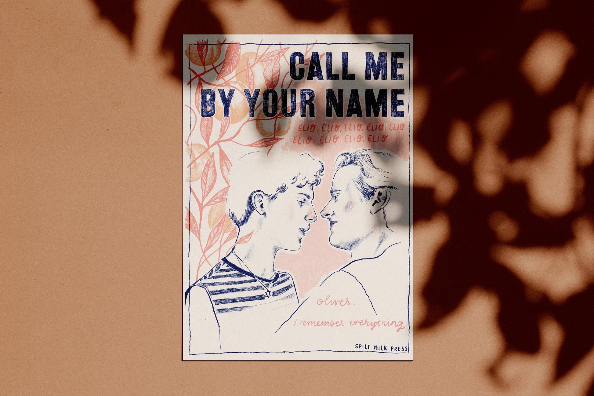 Call Me By Your Name A4 Print