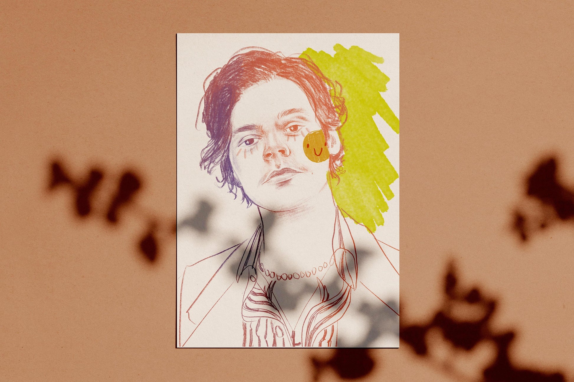 Harry Styles A4 Art Print