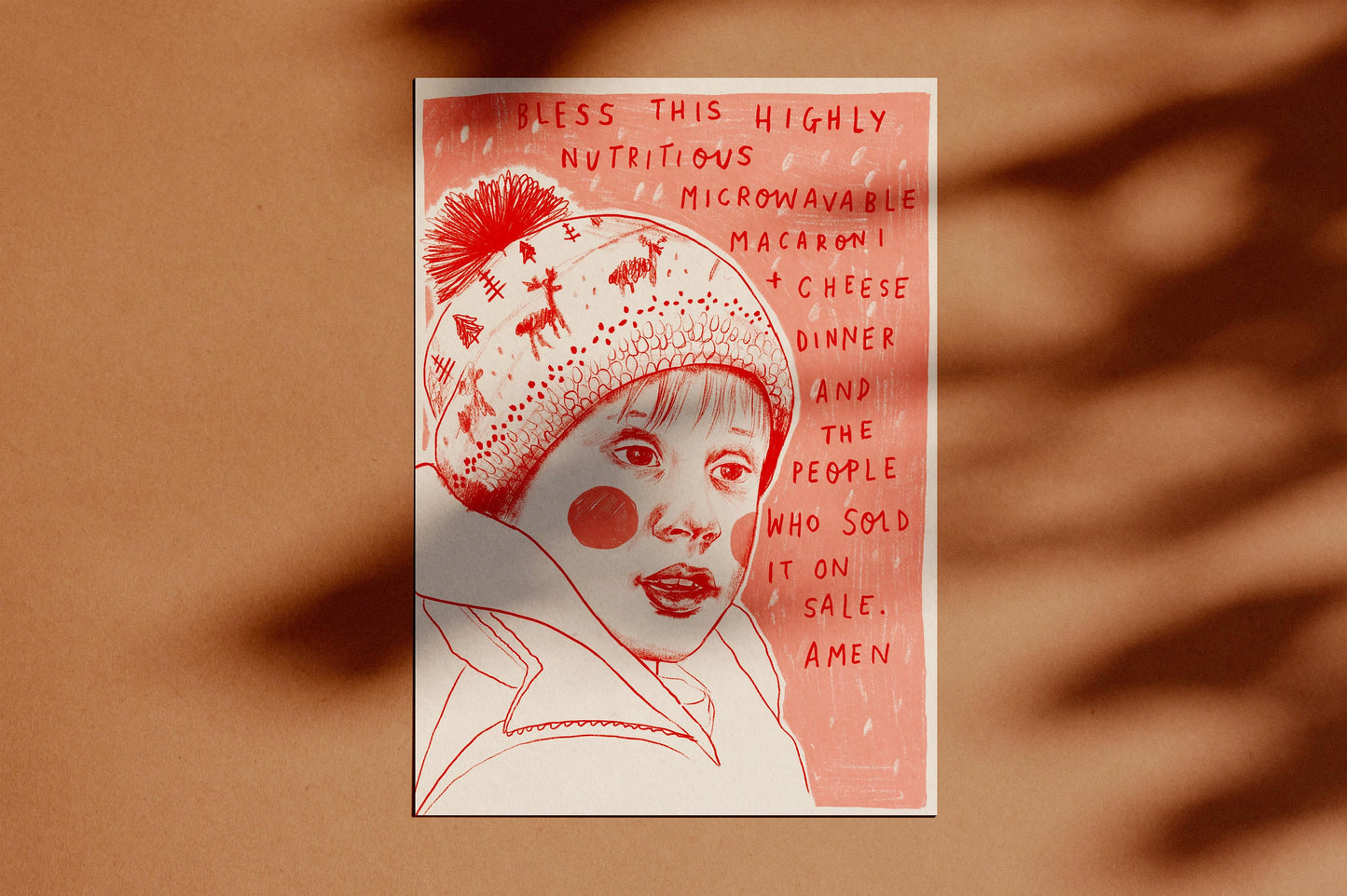 Home Alone A4 Art Print