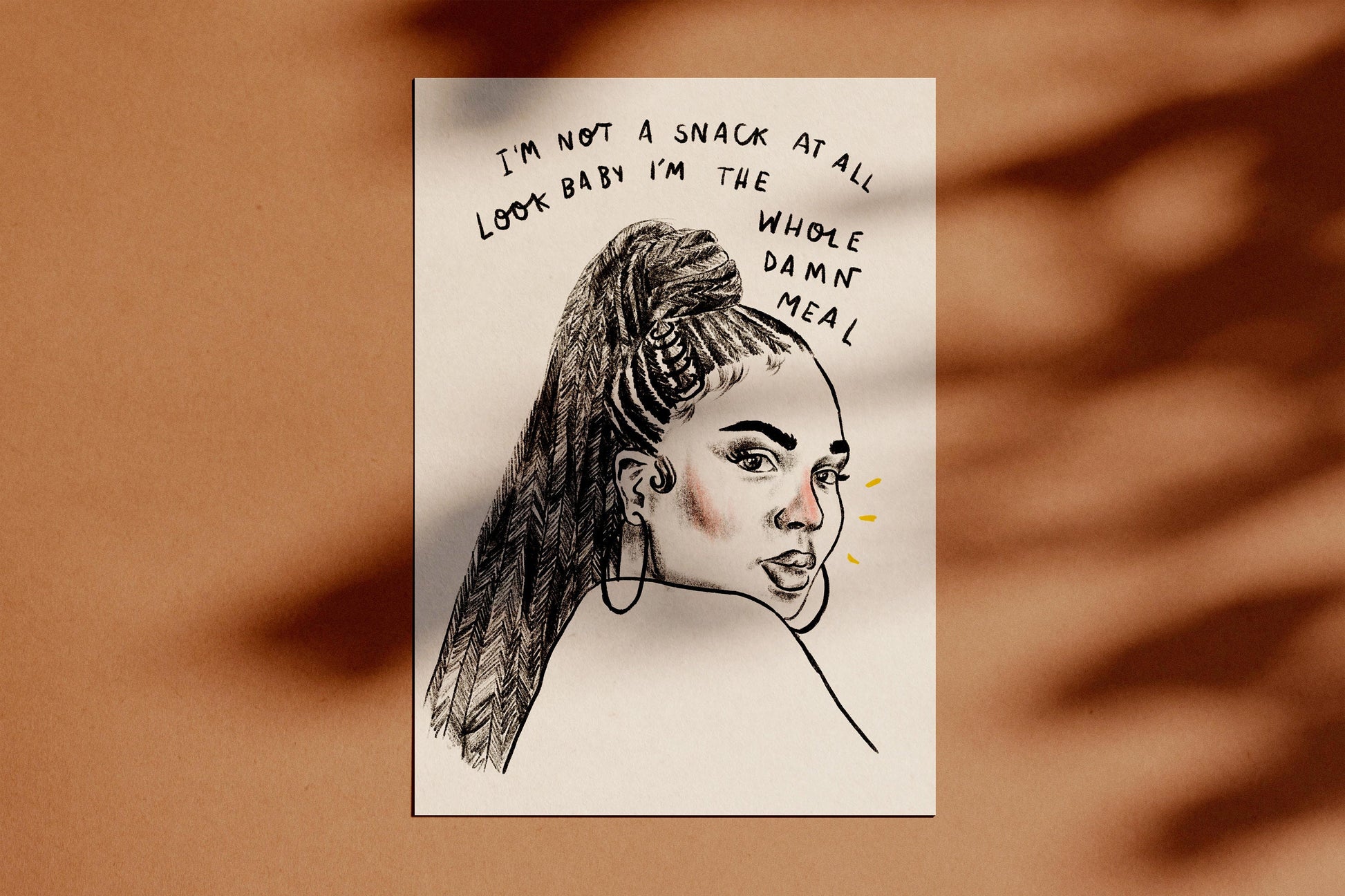 Lizzo - Juice A4 Print