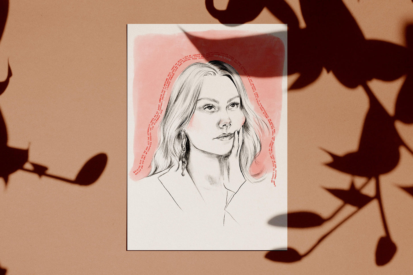 Phoebe Bridgers - I Know The End A4 Art Print