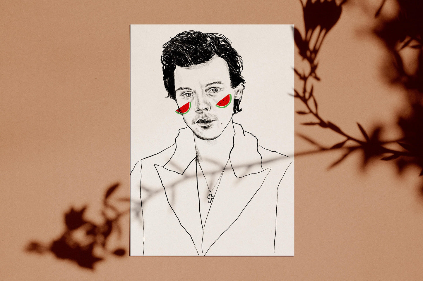 Watermelon Sugar Harry Styles A4 Print