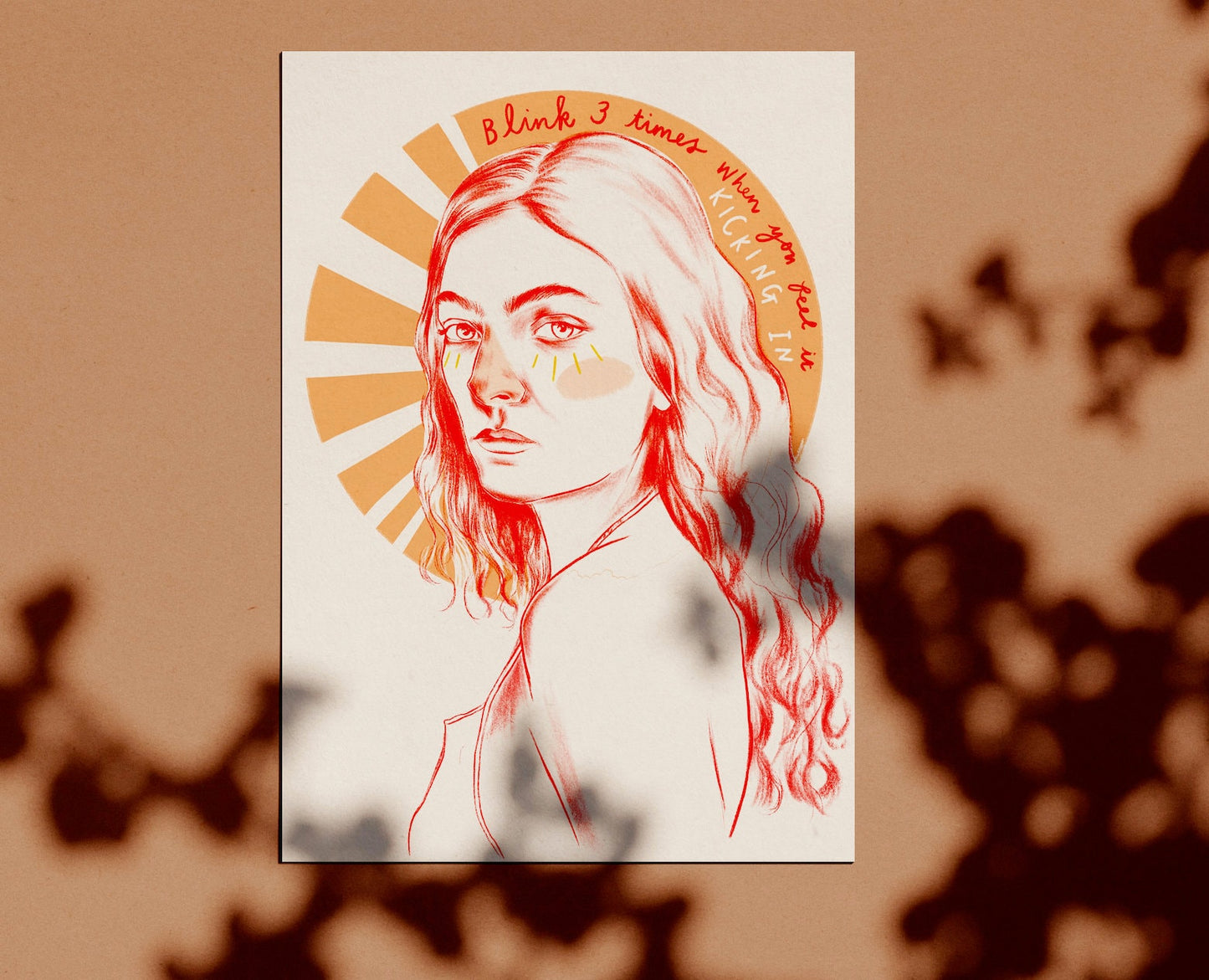 Lorde Solar Power A4 Art Print