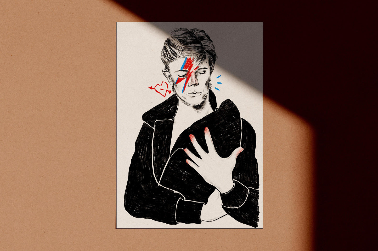David Bowie A4 Print
