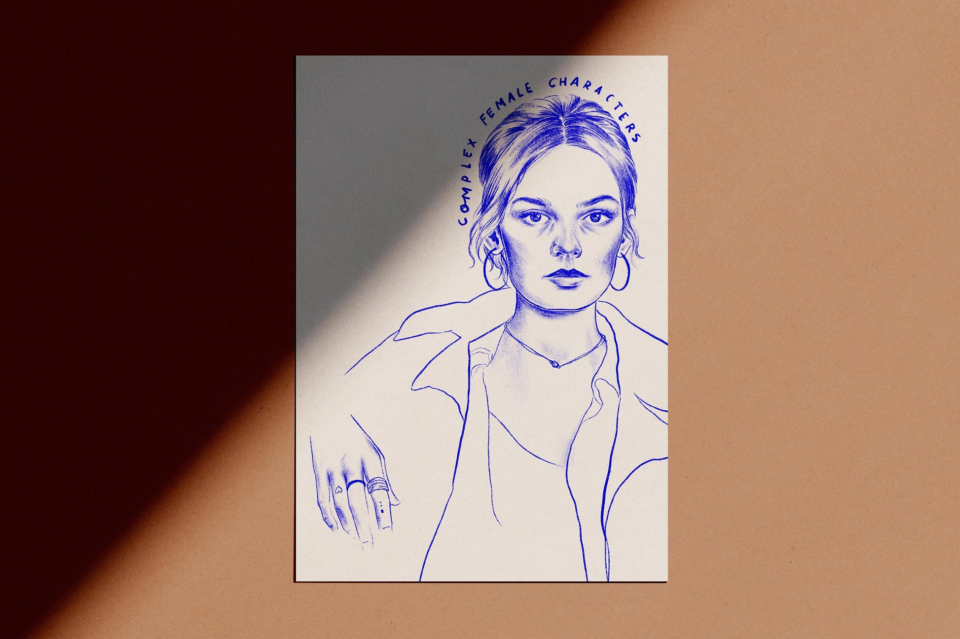 Maeve A4 Art Print Sex Education