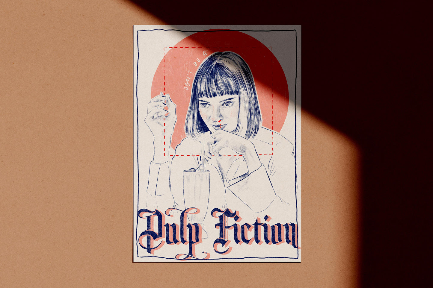 Pulp Fiction A4 Art Print