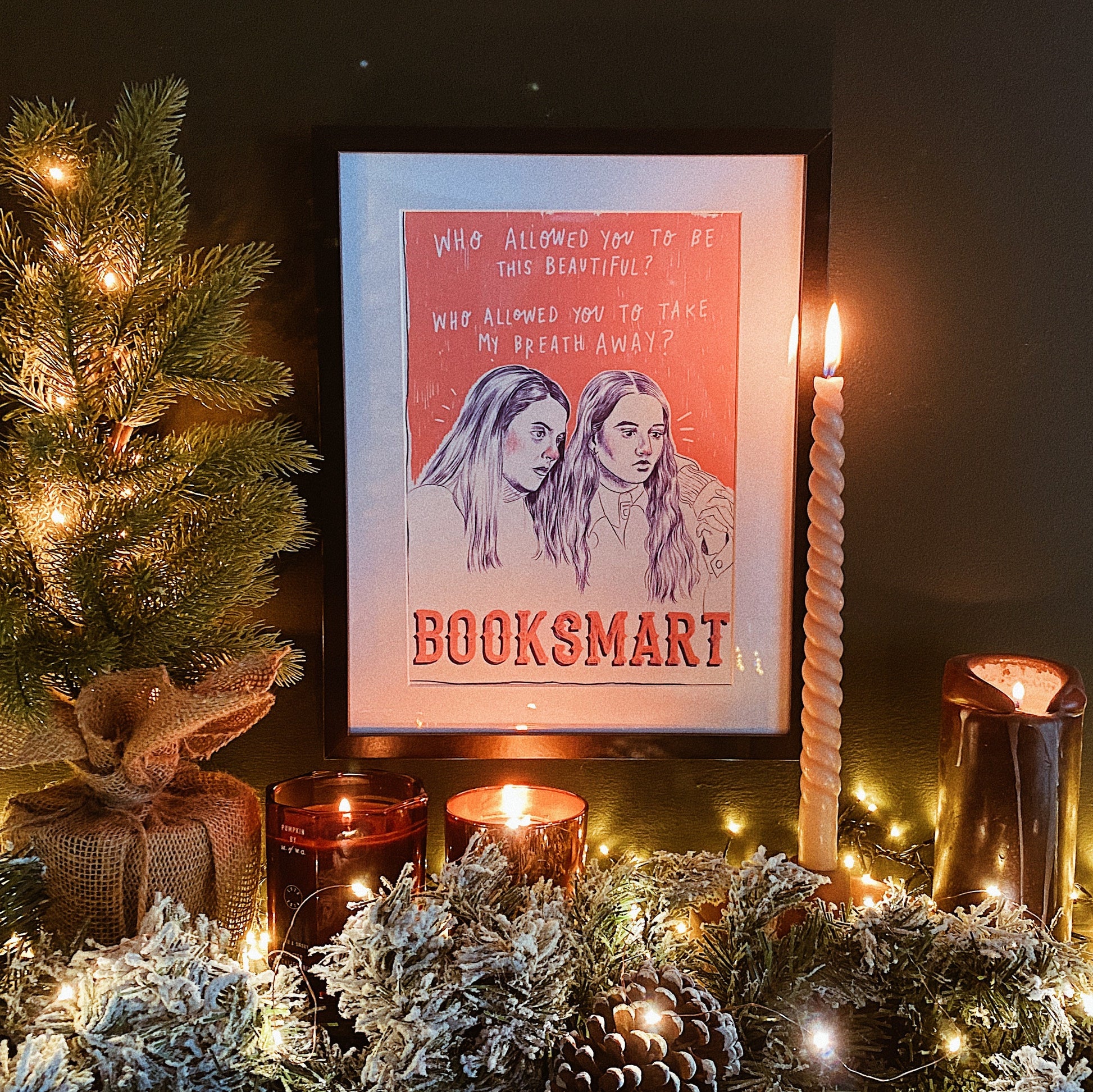 Booksmart A4 Art Print