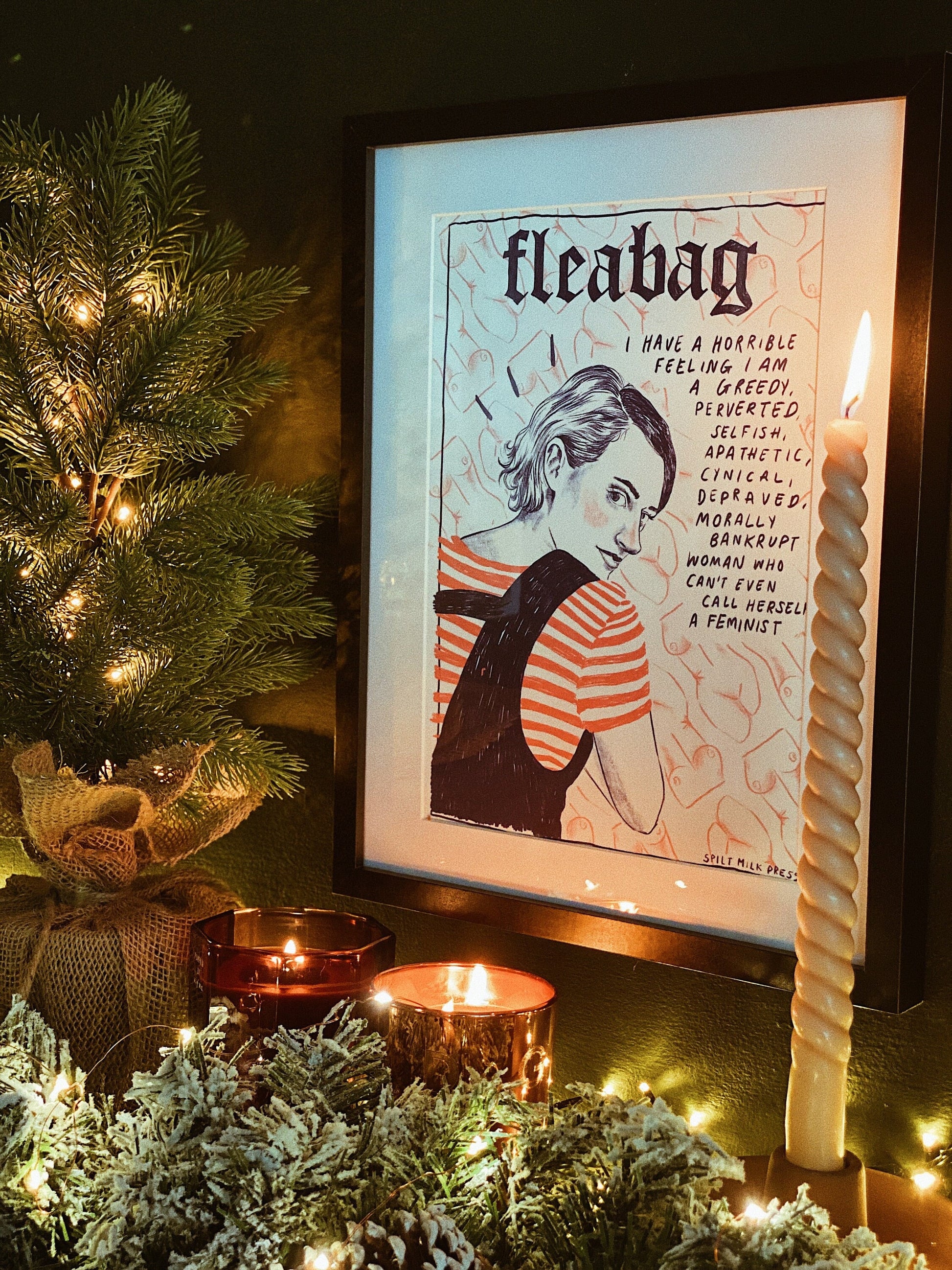 Fleabag Art Print A4