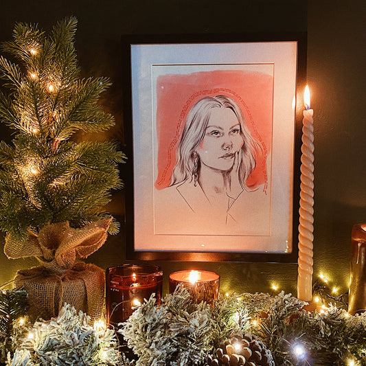 Phoebe Bridgers - I Know The End A4 Art Print