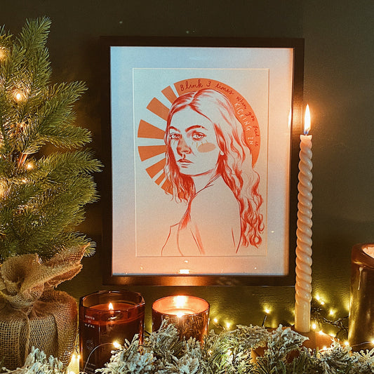 Lorde Solar Power A4 Art Print