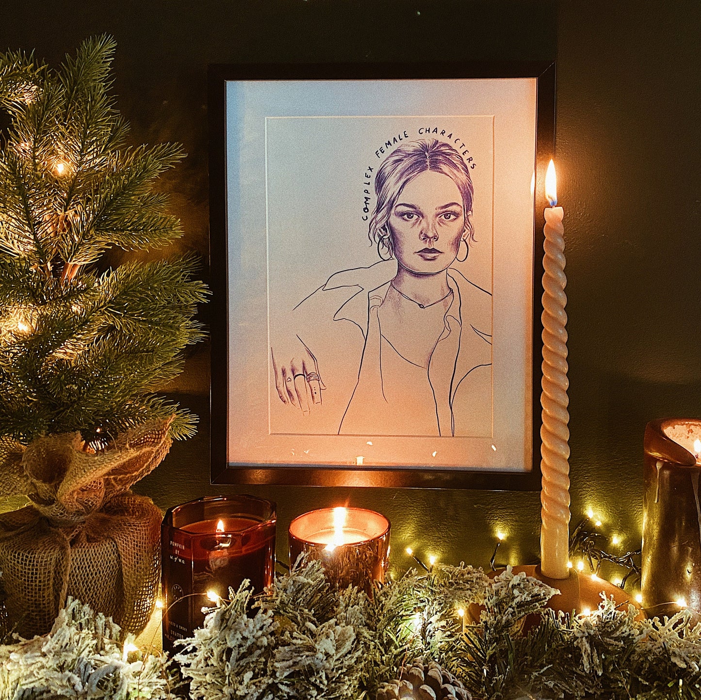 Maeve A4 Art Print Sex Education