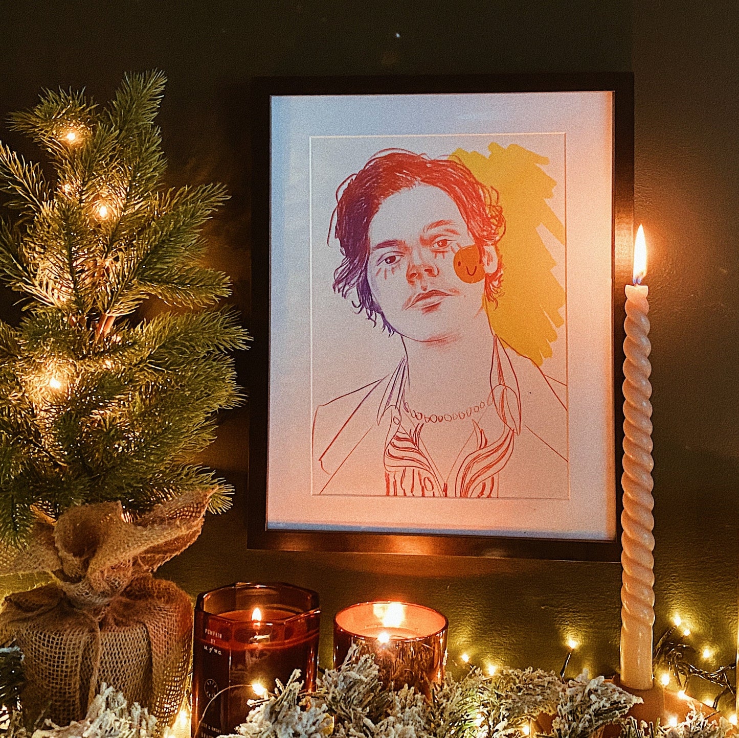 Harry Styles A4 Art Print