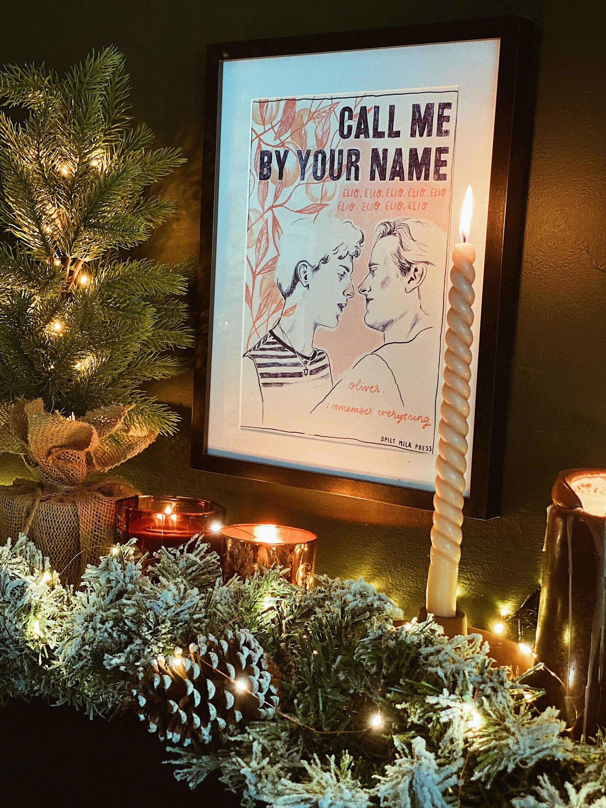 Call Me By Your Name A4 Print