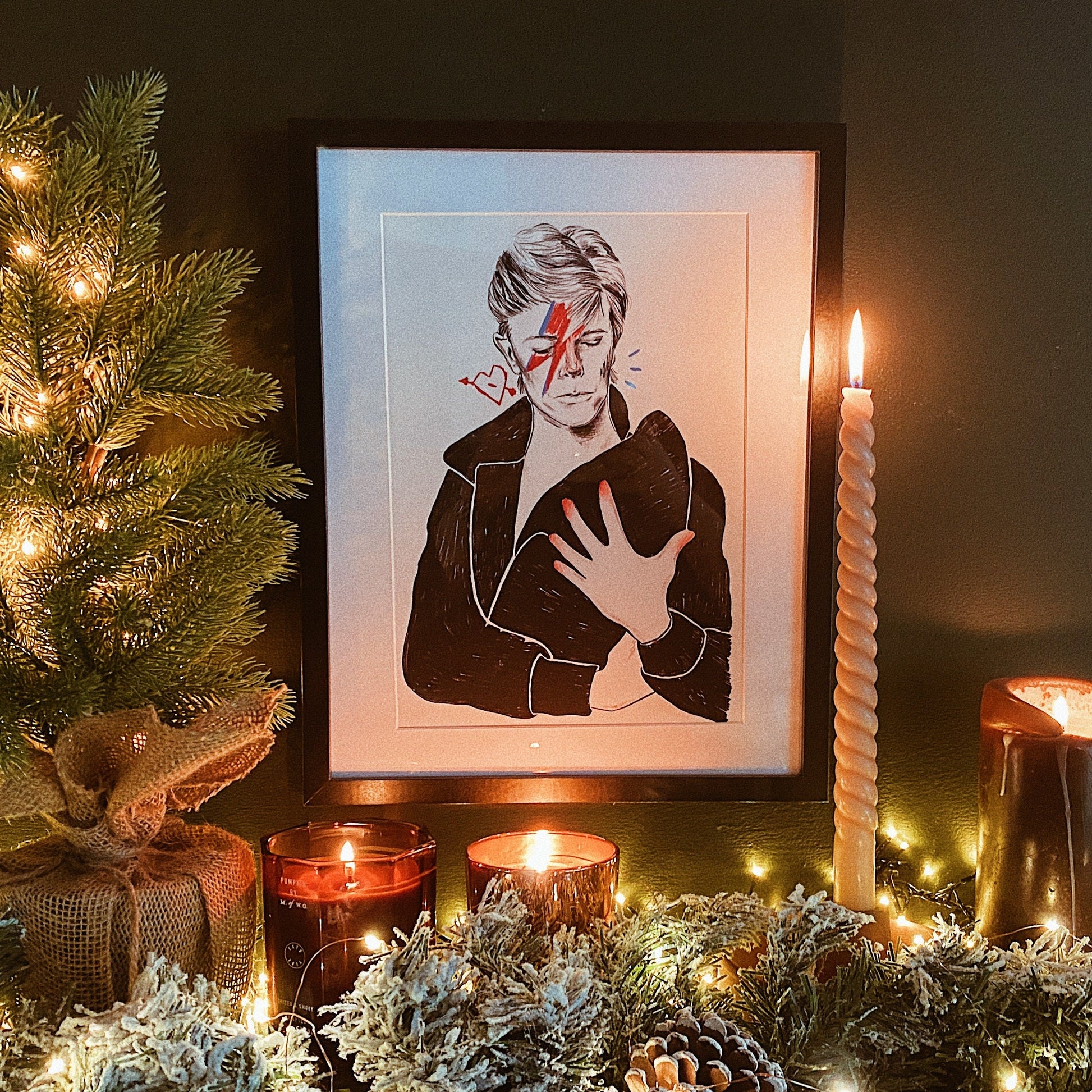 David Bowie A4 Print