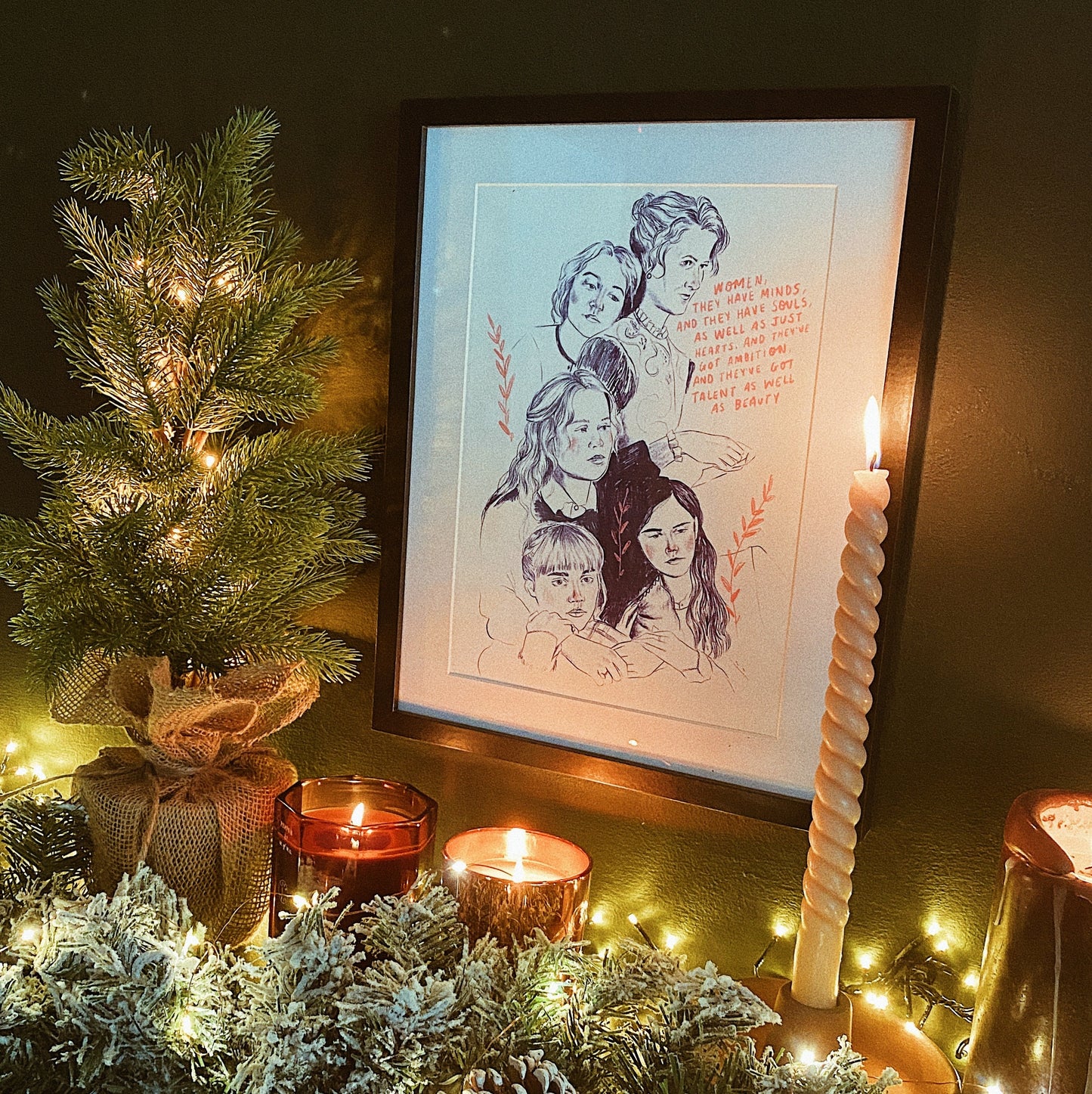 Little Women A4 Print