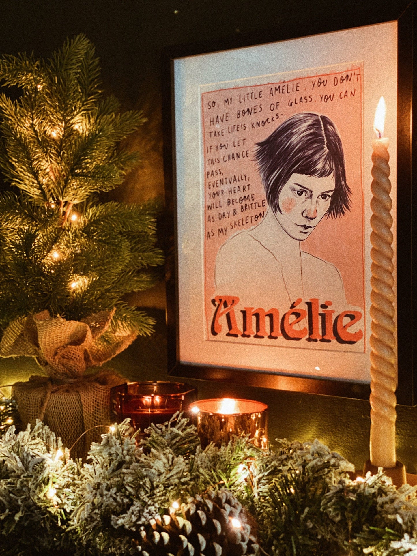 Amélie A4 Art Print