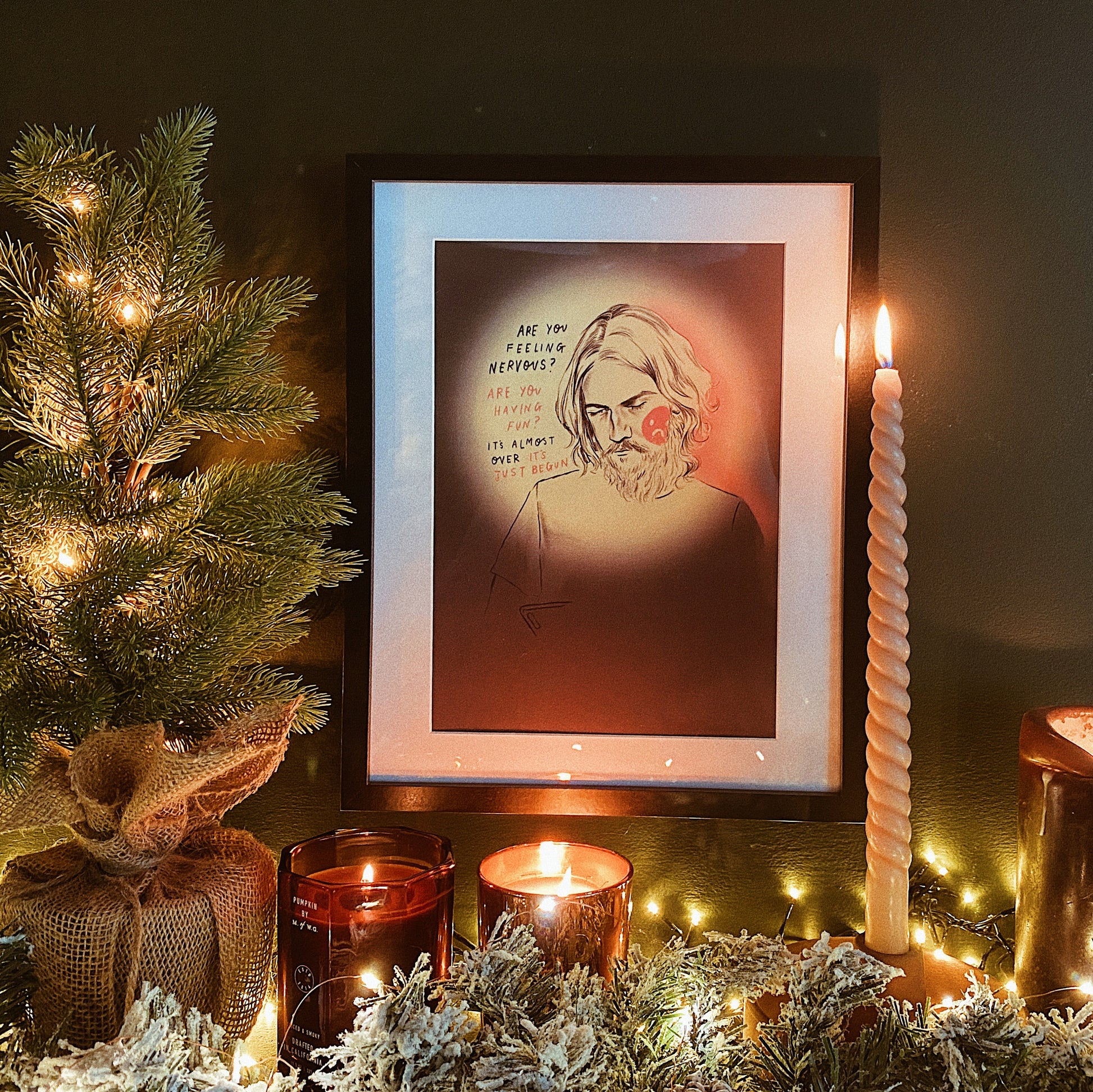 Bo Burnham Inside A4 Art Print