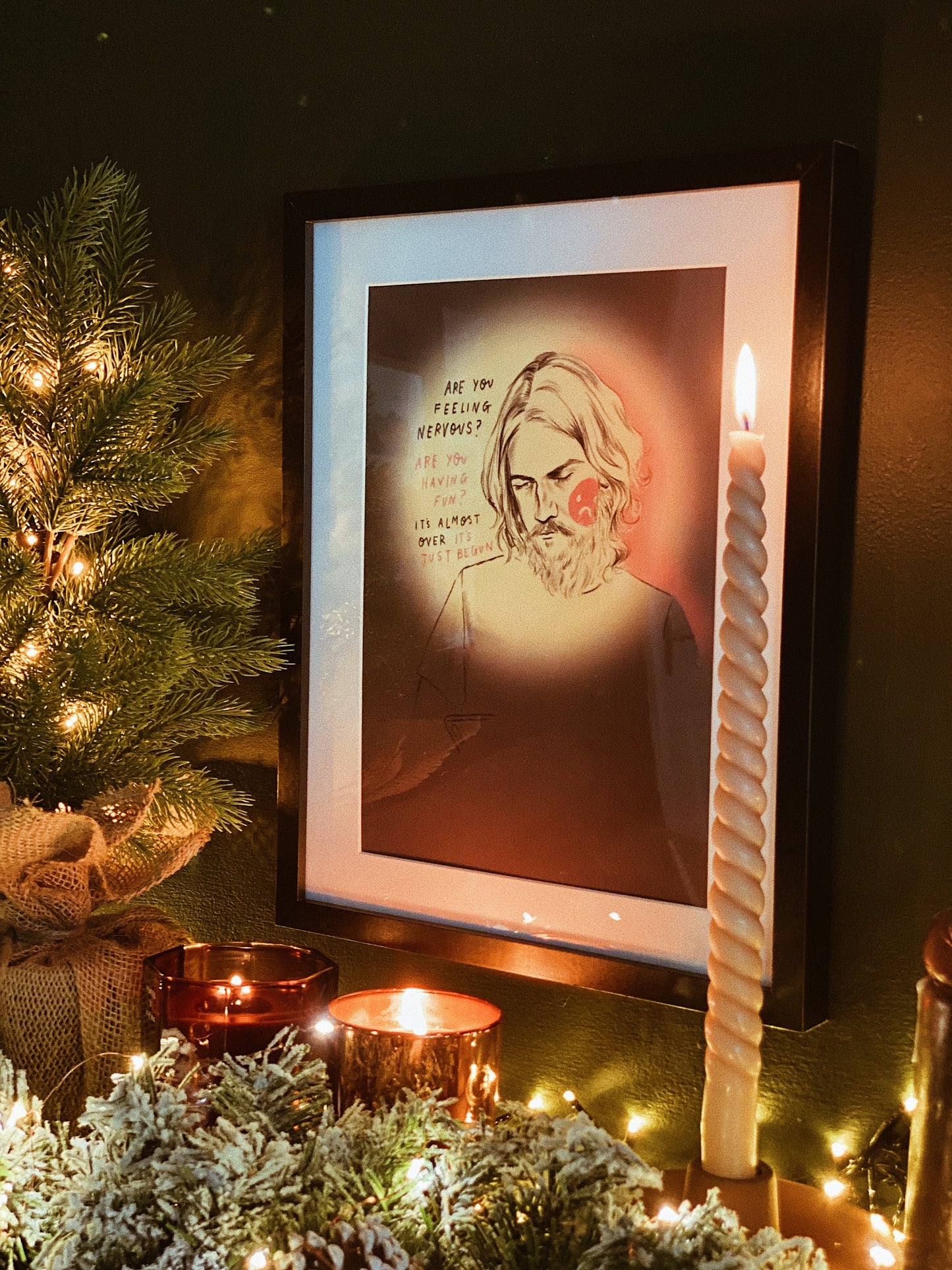 Bo Burnham Inside A4 Art Print