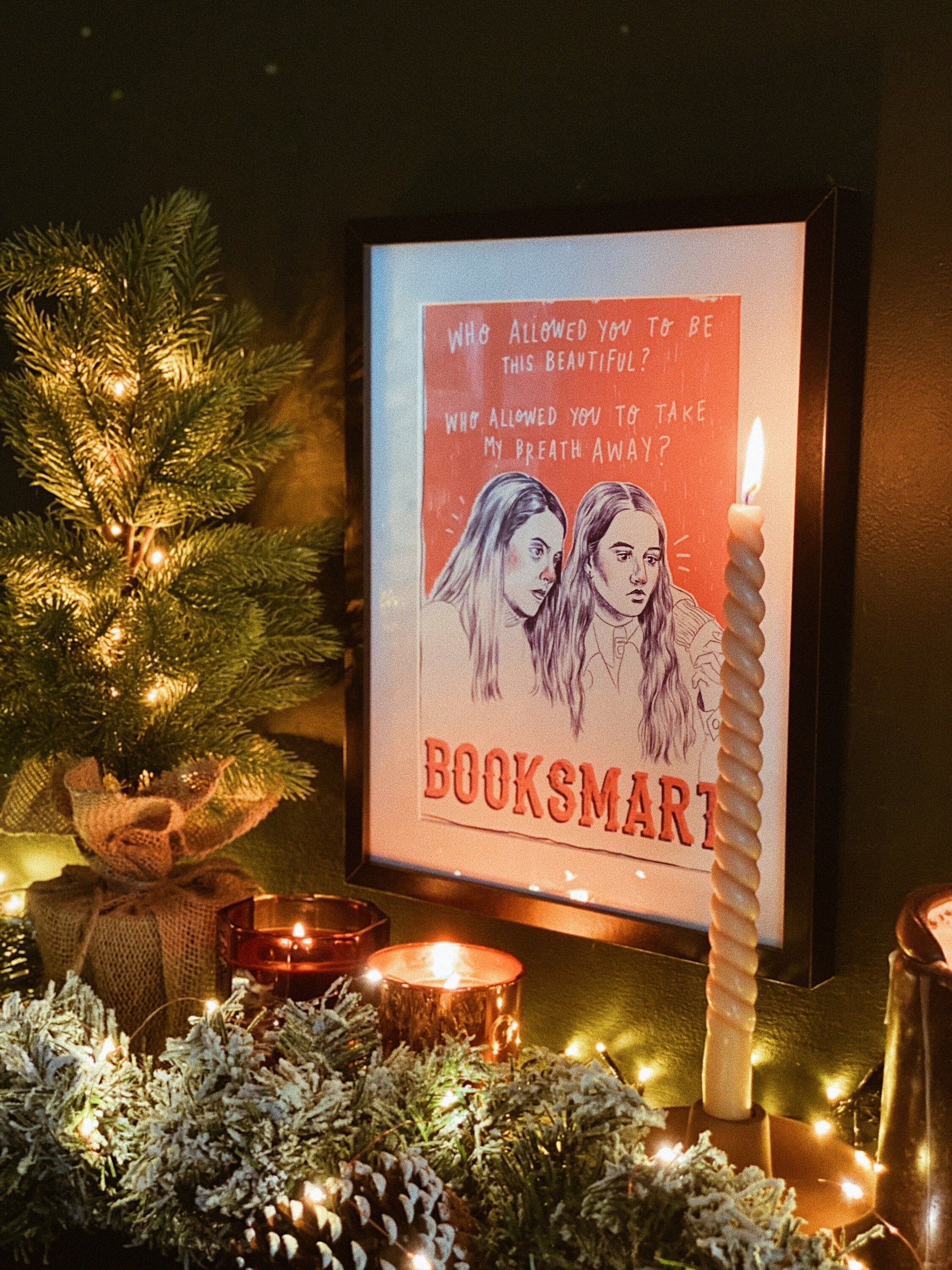 Booksmart A4 Art Print