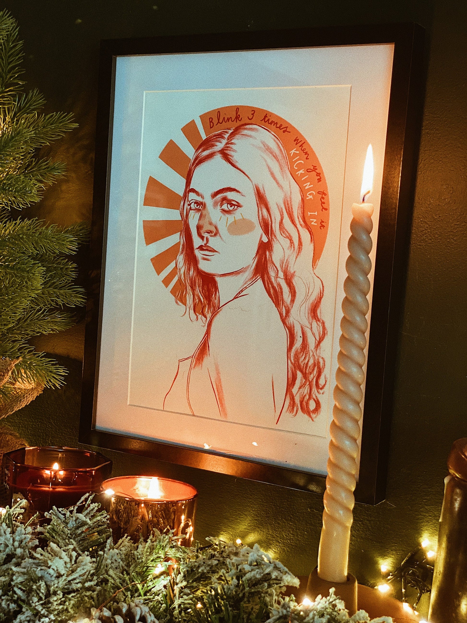 Lorde Solar Power A4 Art Print