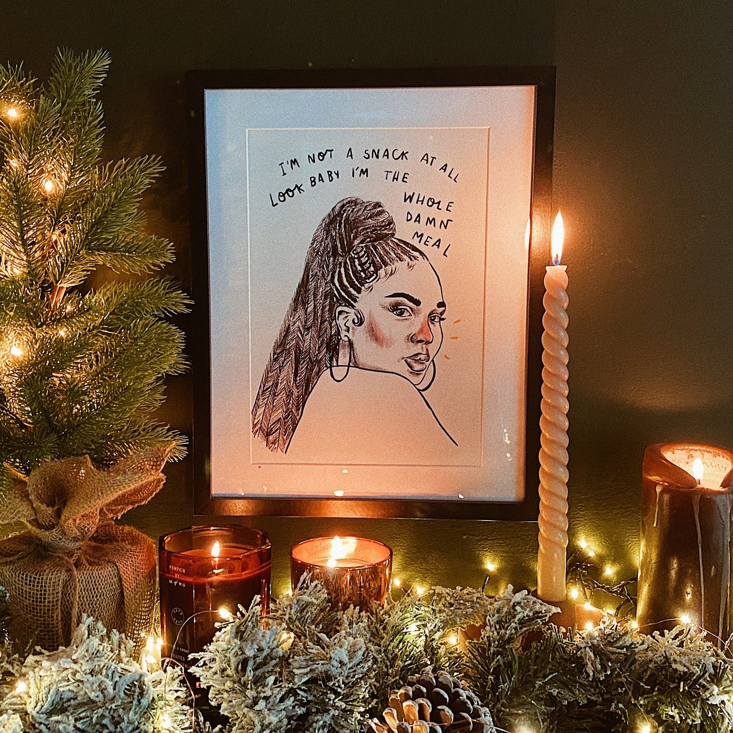 Lizzo - Juice A4 Print