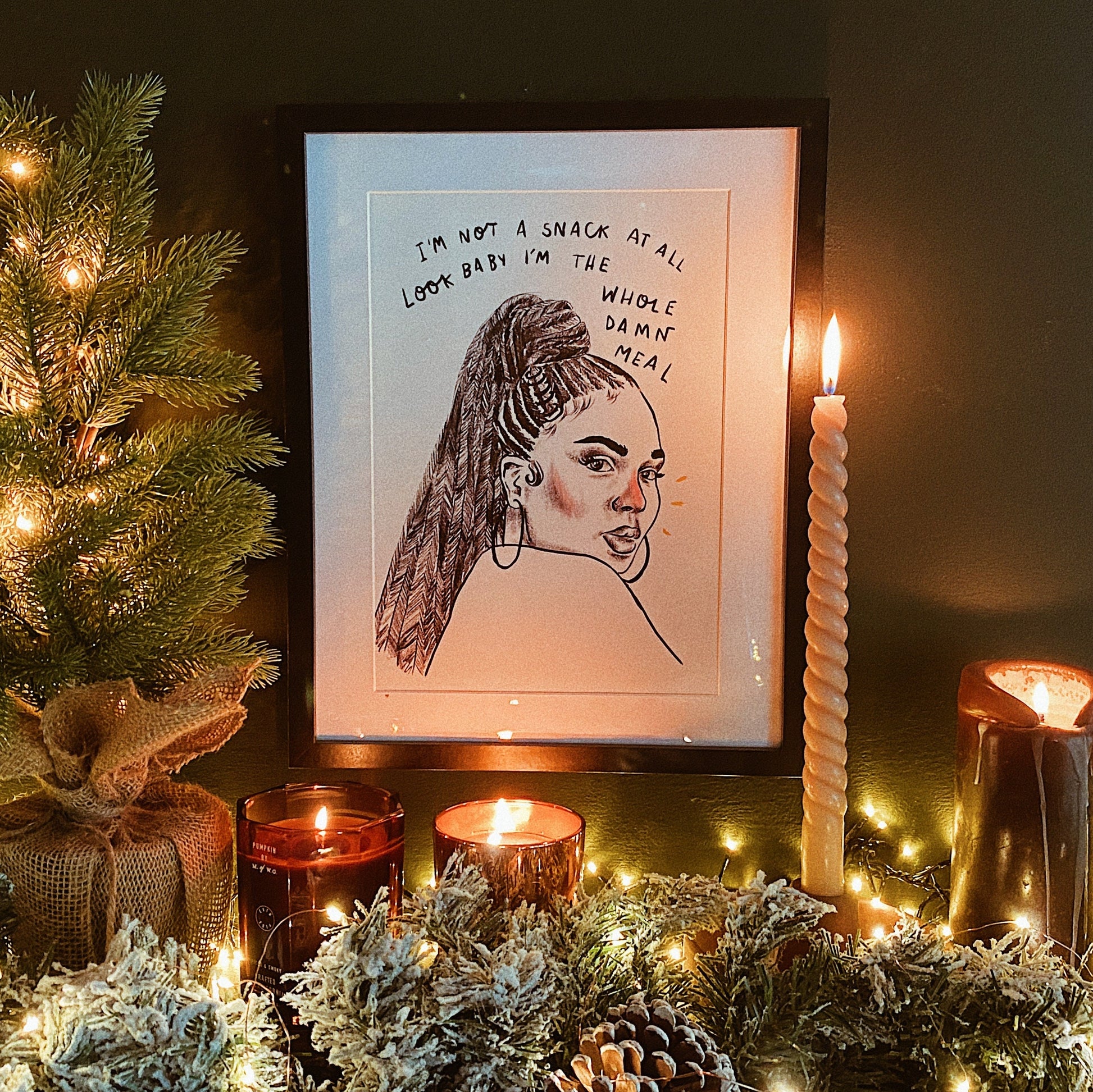 Lizzo - Juice A4 Print