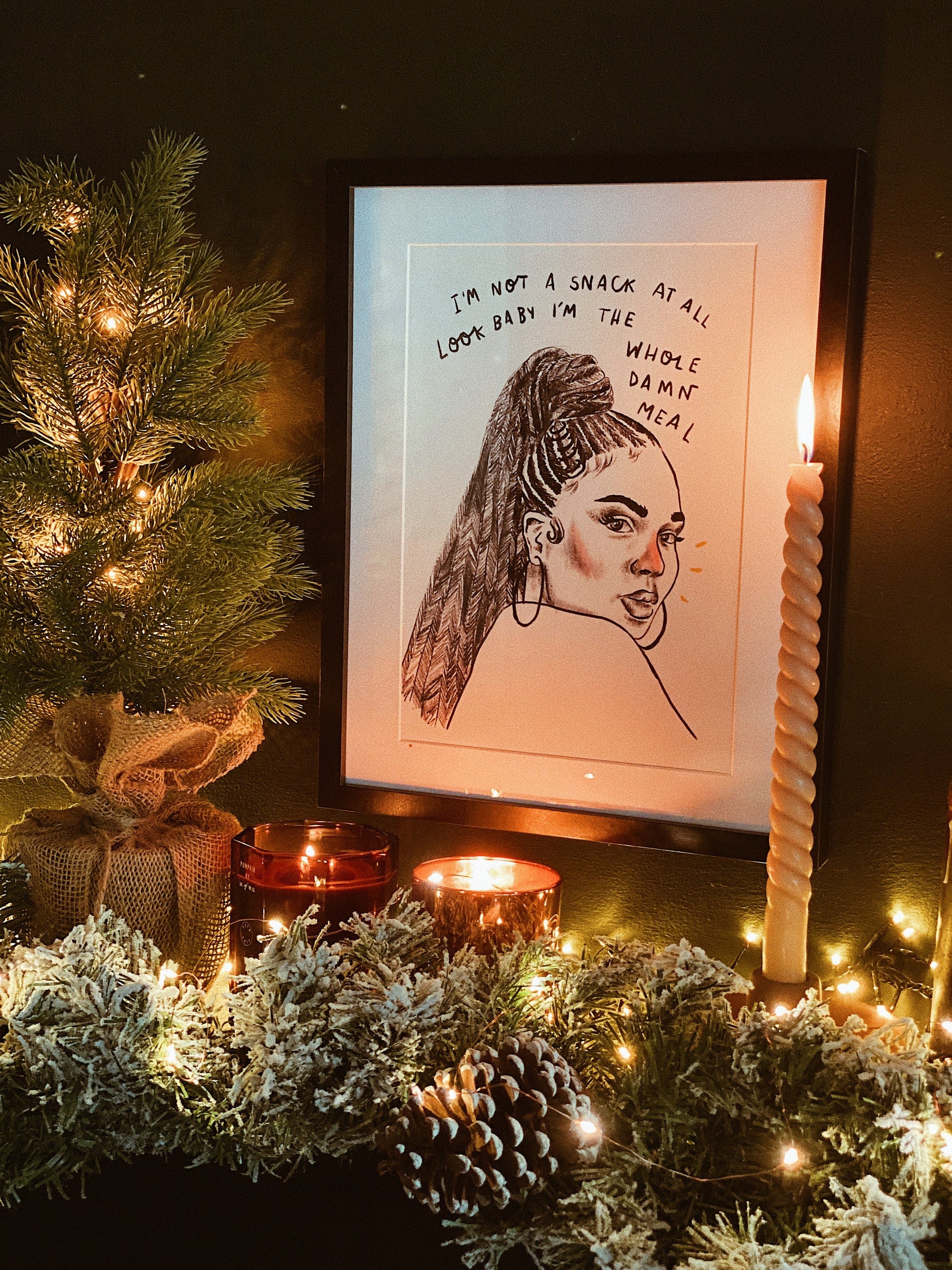 Lizzo - Juice A4 Print