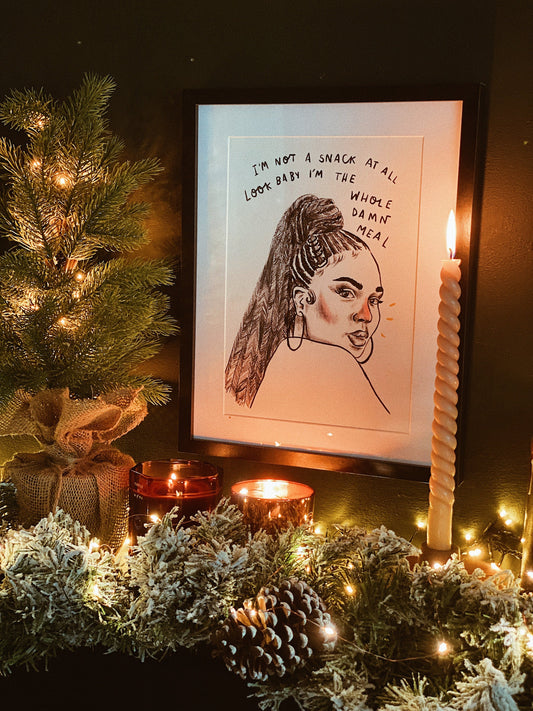 Lizzo - Juice A4 Print