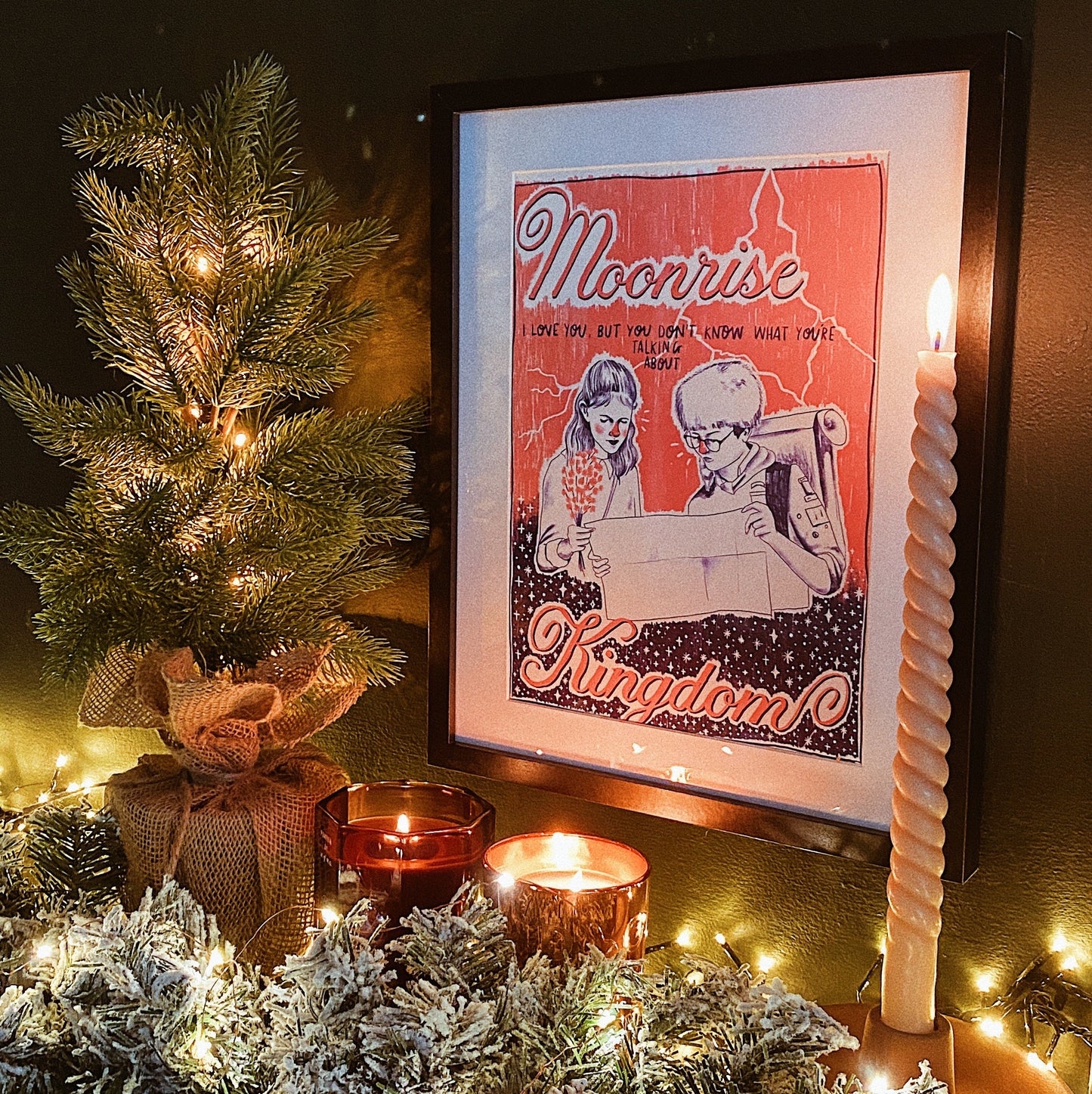 Moonrise Kingdom A4 art print