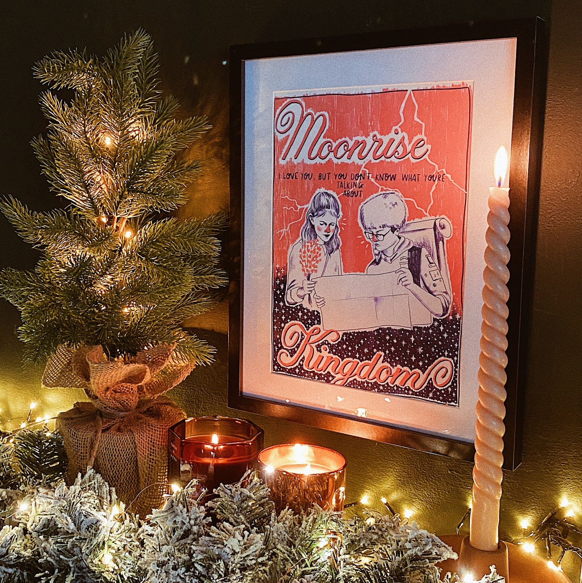 Moonrise Kingdom A4 art print