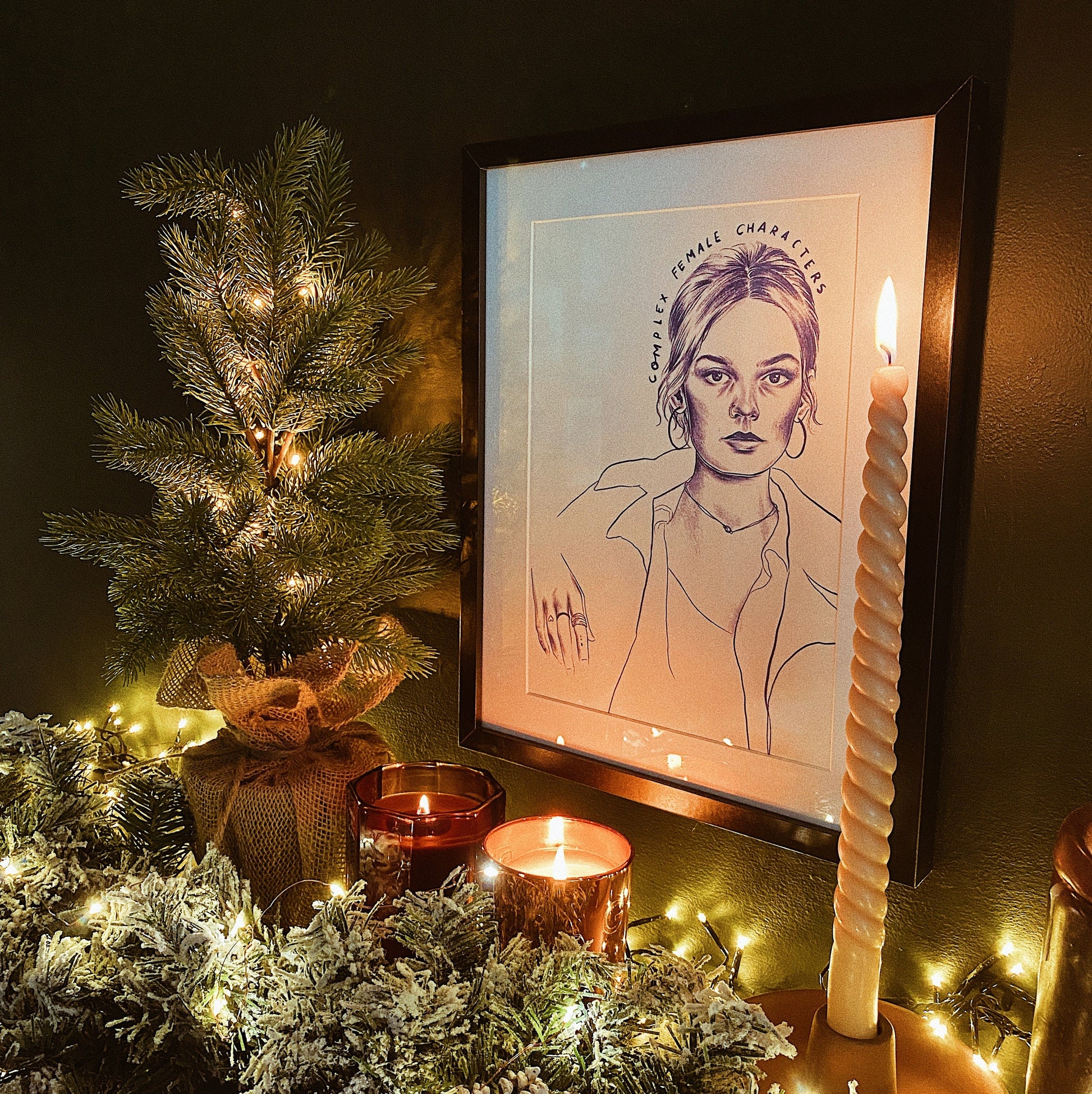 Maeve A4 Art Print Sex Education